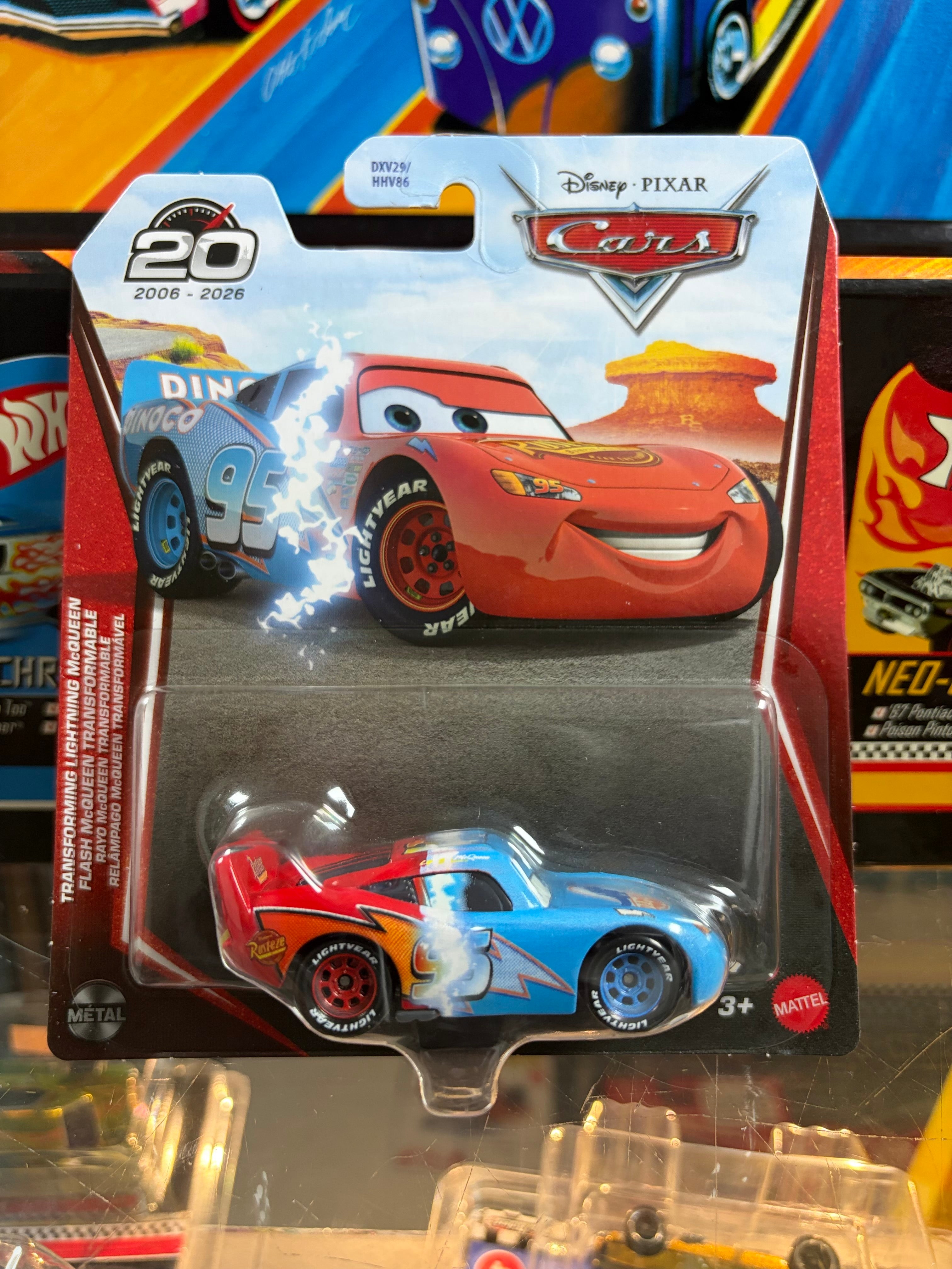 Disney Pixar Cars Metal Die-Cast – Transforming Lightning McQueen