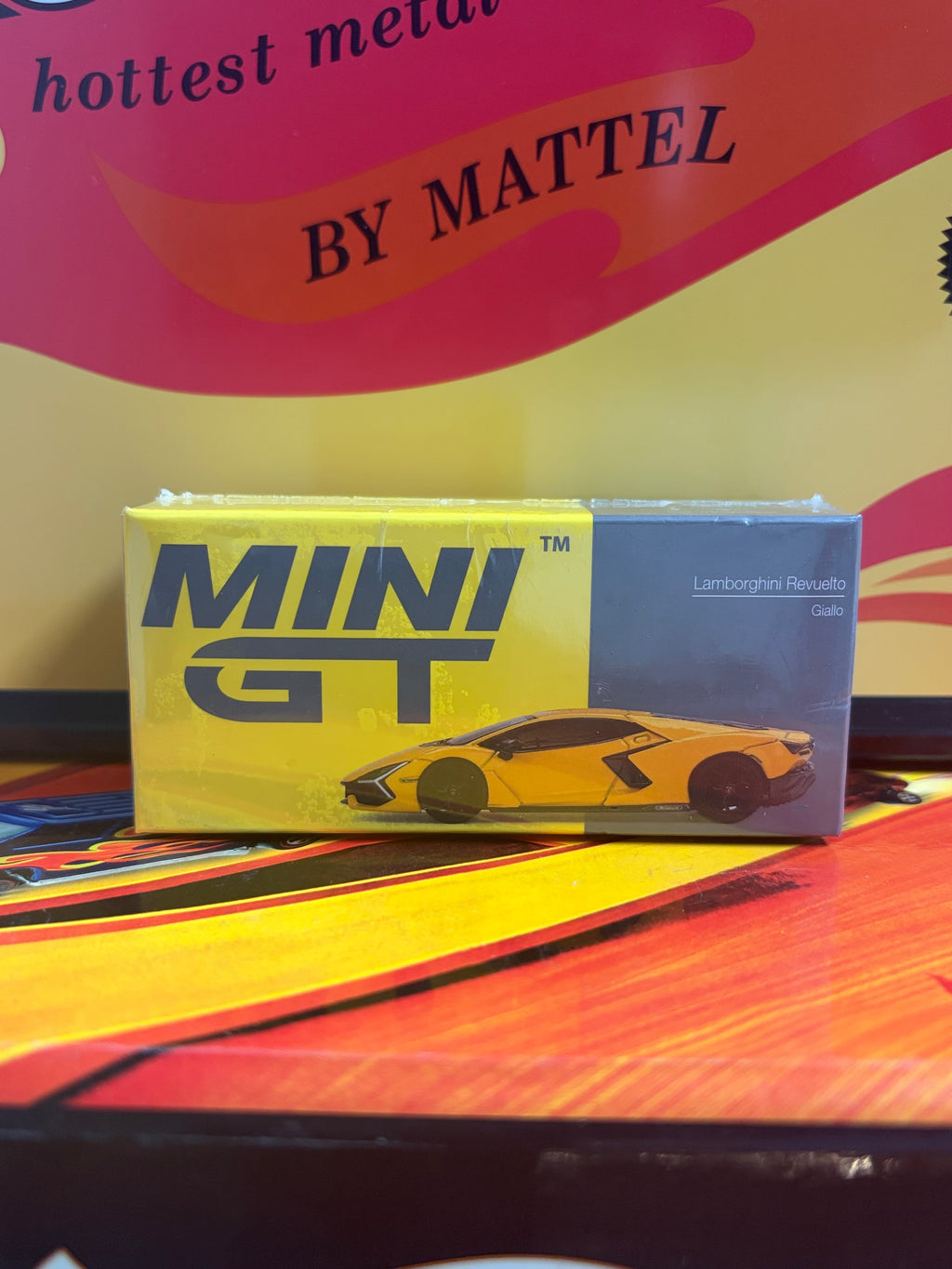 Mini GT #886 Lamborghini Revuelto Giallo (Yellow) (RHD)
