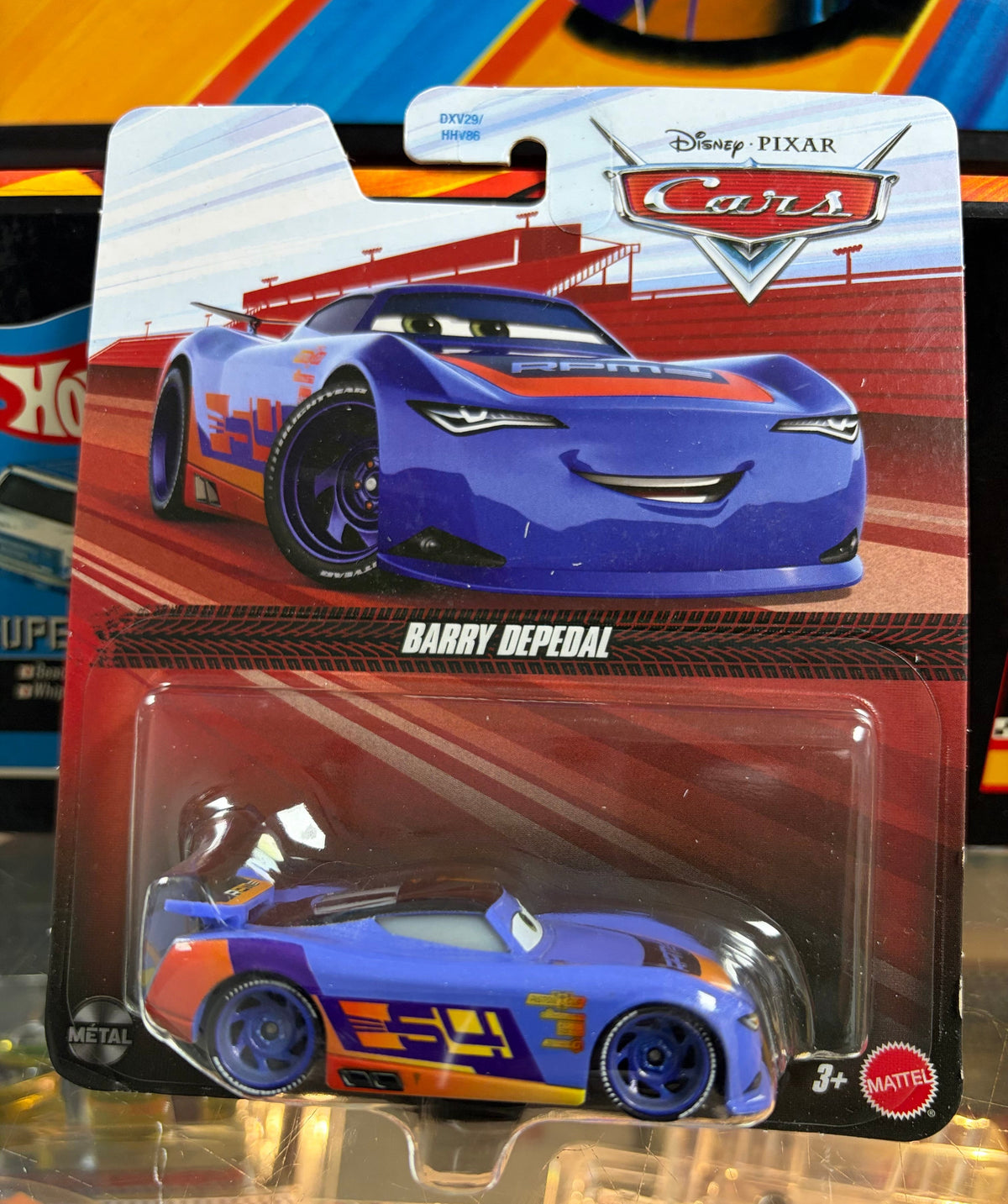 Mattel Disney Pixar Cars 3 GBV73 1:55 Barry DePedal #54