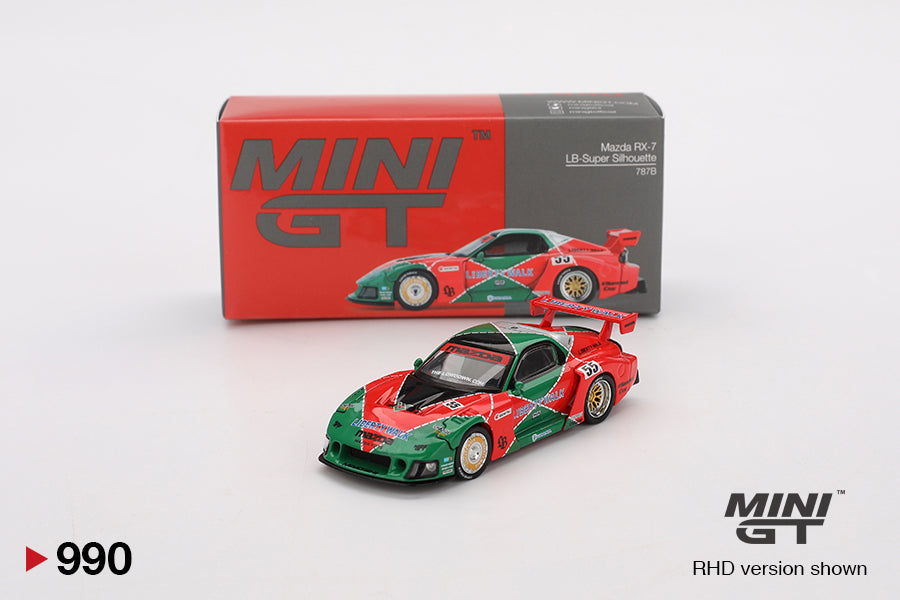Mini Gt Mazda RX-7 LB-Super Silhouette 787B #990