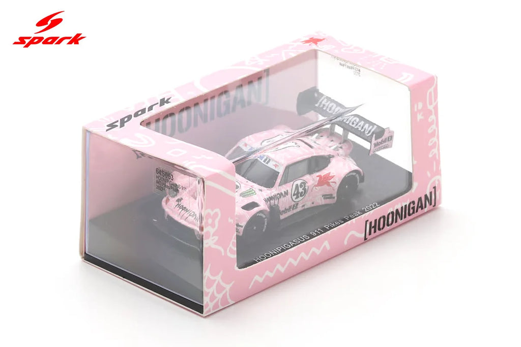 HOONIPIGASUS Porsche 911 #43 Ken Block – Pikes Peak 2022 1:64