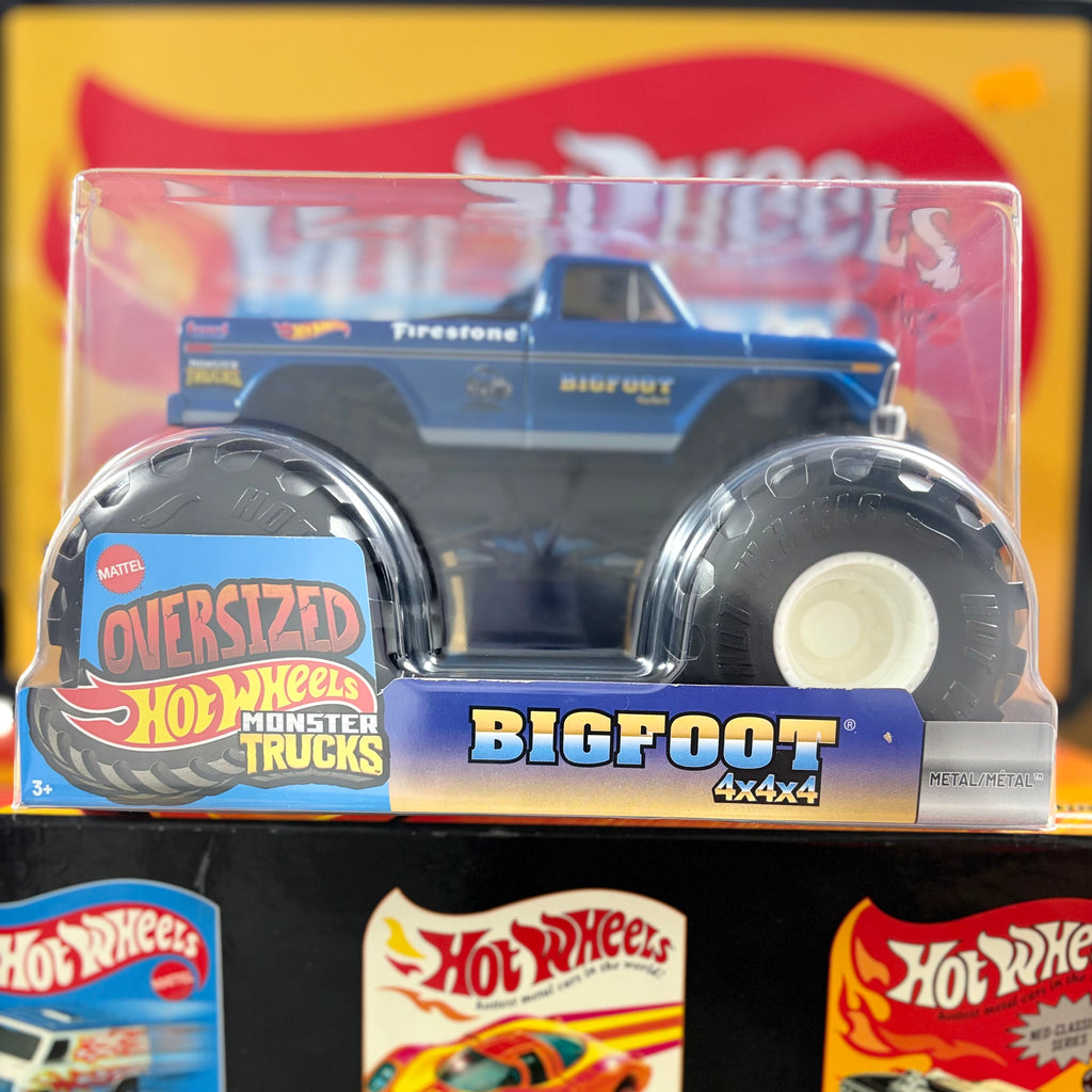 Hot Wheels Oversized Monster Trucks – Bigfoot 4x4x4