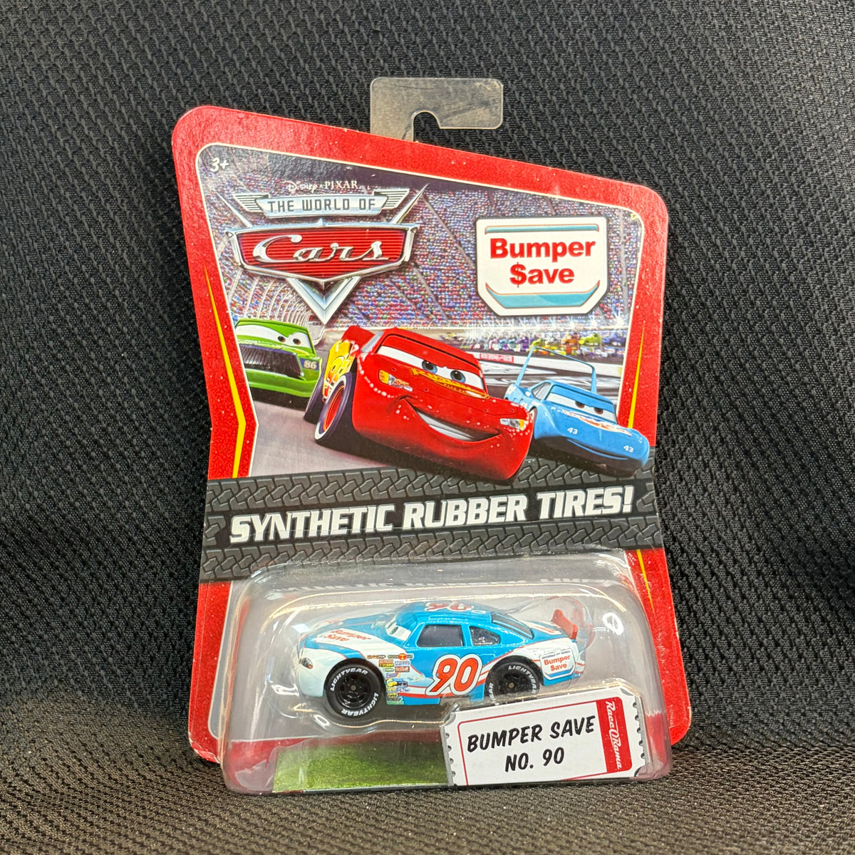 Disney Pixar Cars World of Cars Bumper Save No. 90