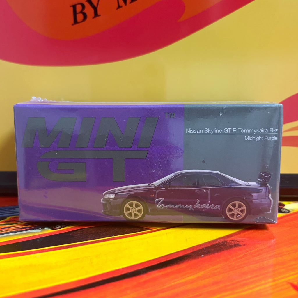 Mini GT #616 Nissan Skyline GT-R (R34) Tommykaira R-z (RHD)