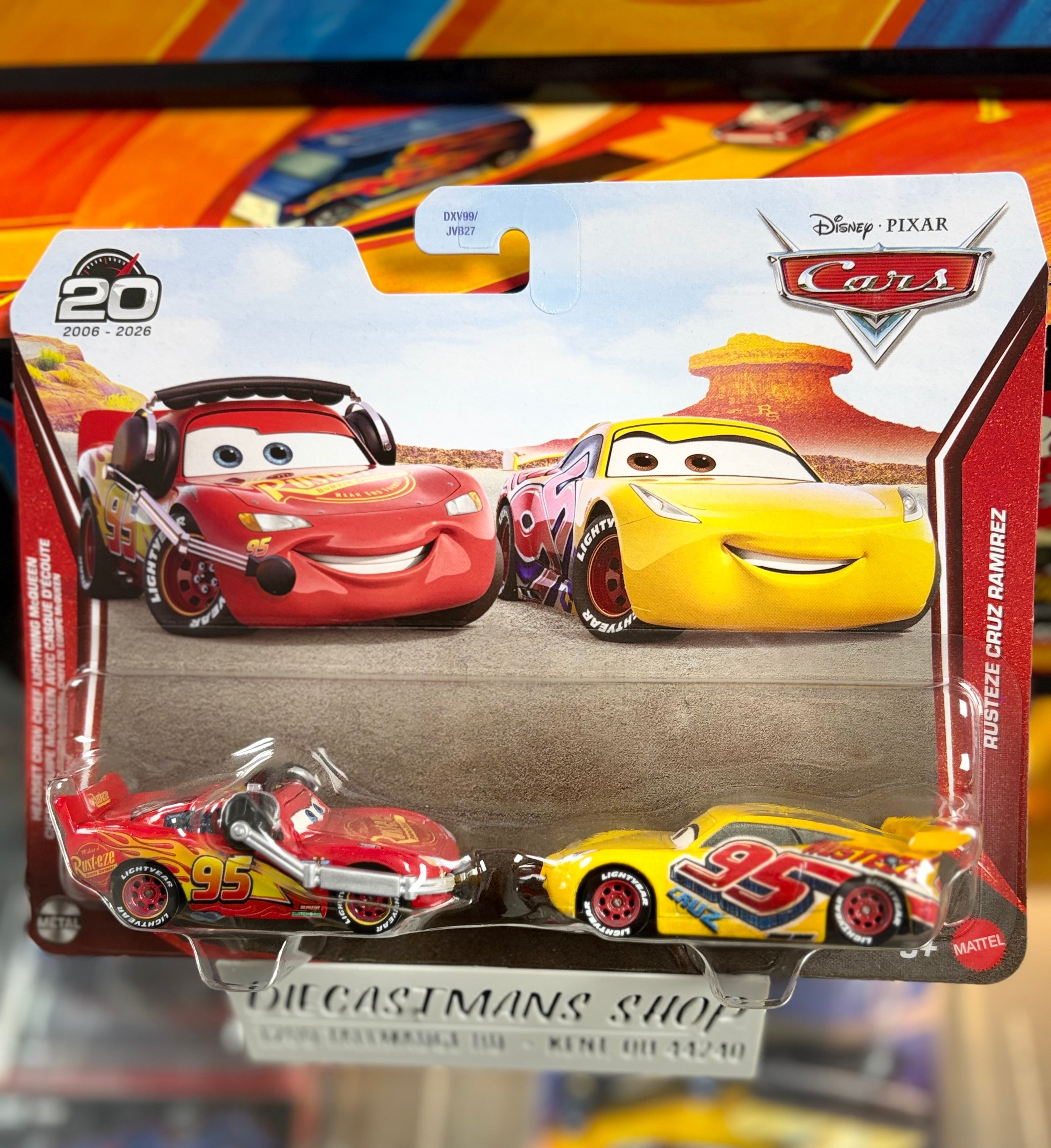 Disney Pixar Cars Headset Crew Lightning McQueen and Rusteze Cruz Ramirez 2-Pack