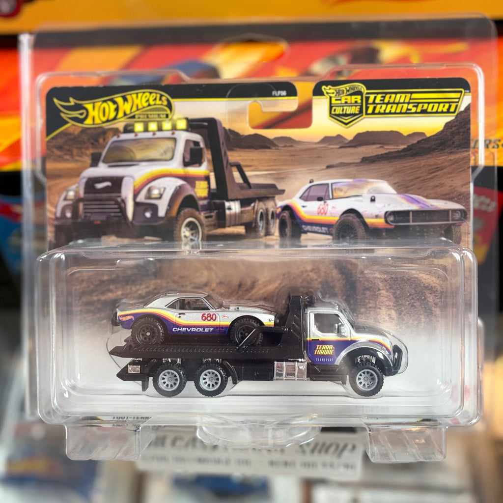 Hot Wheels Team Transport '67 Off Road Camaro & Terra-Torque #92