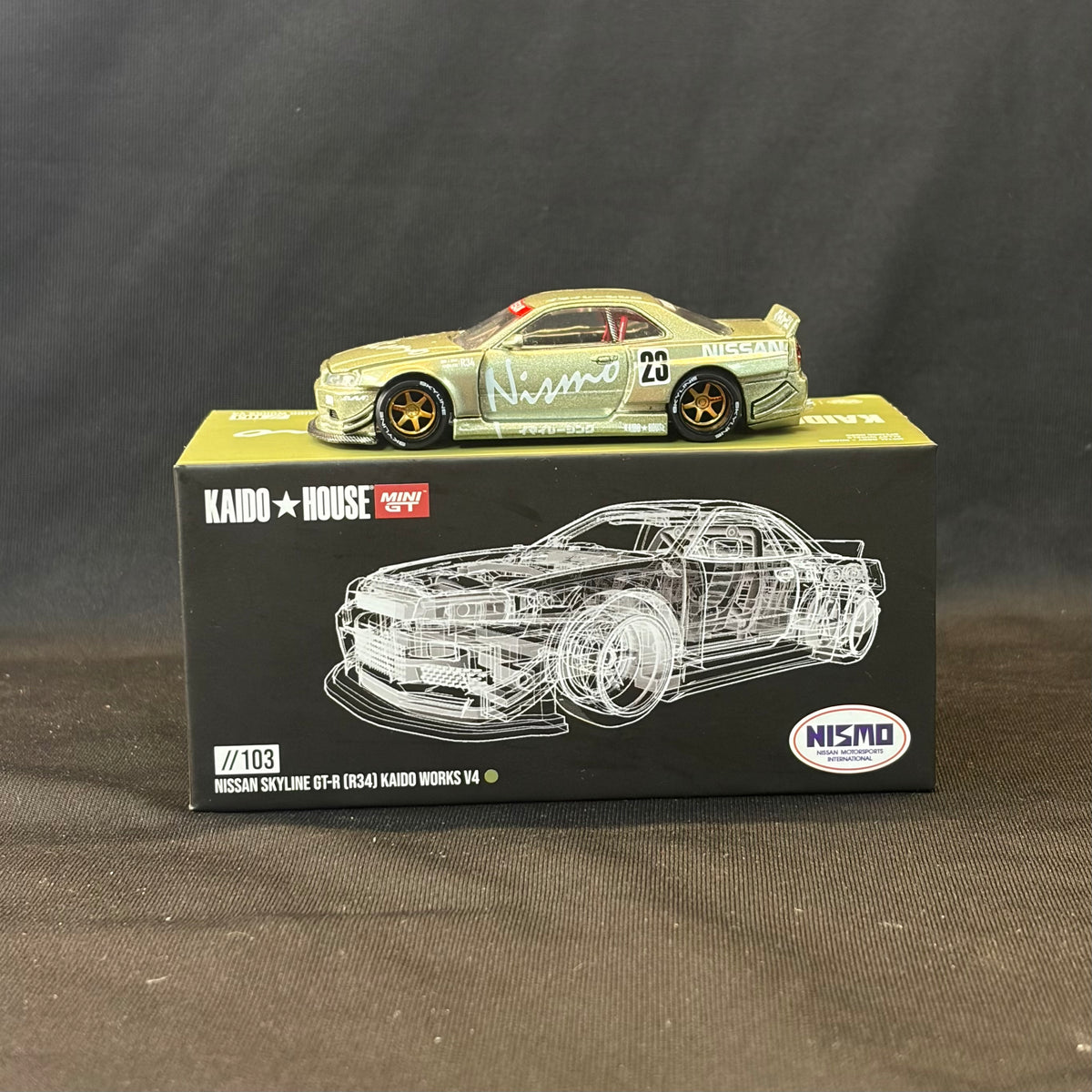Kaido House #103 Nissan Skyline GT-R R34 Kaido Works V4