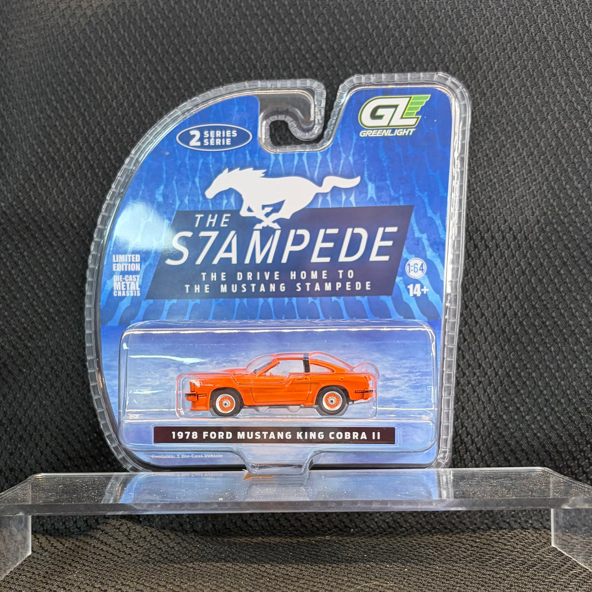 Greenlight 1978 Ford Mustang King Cobra II Tangerine