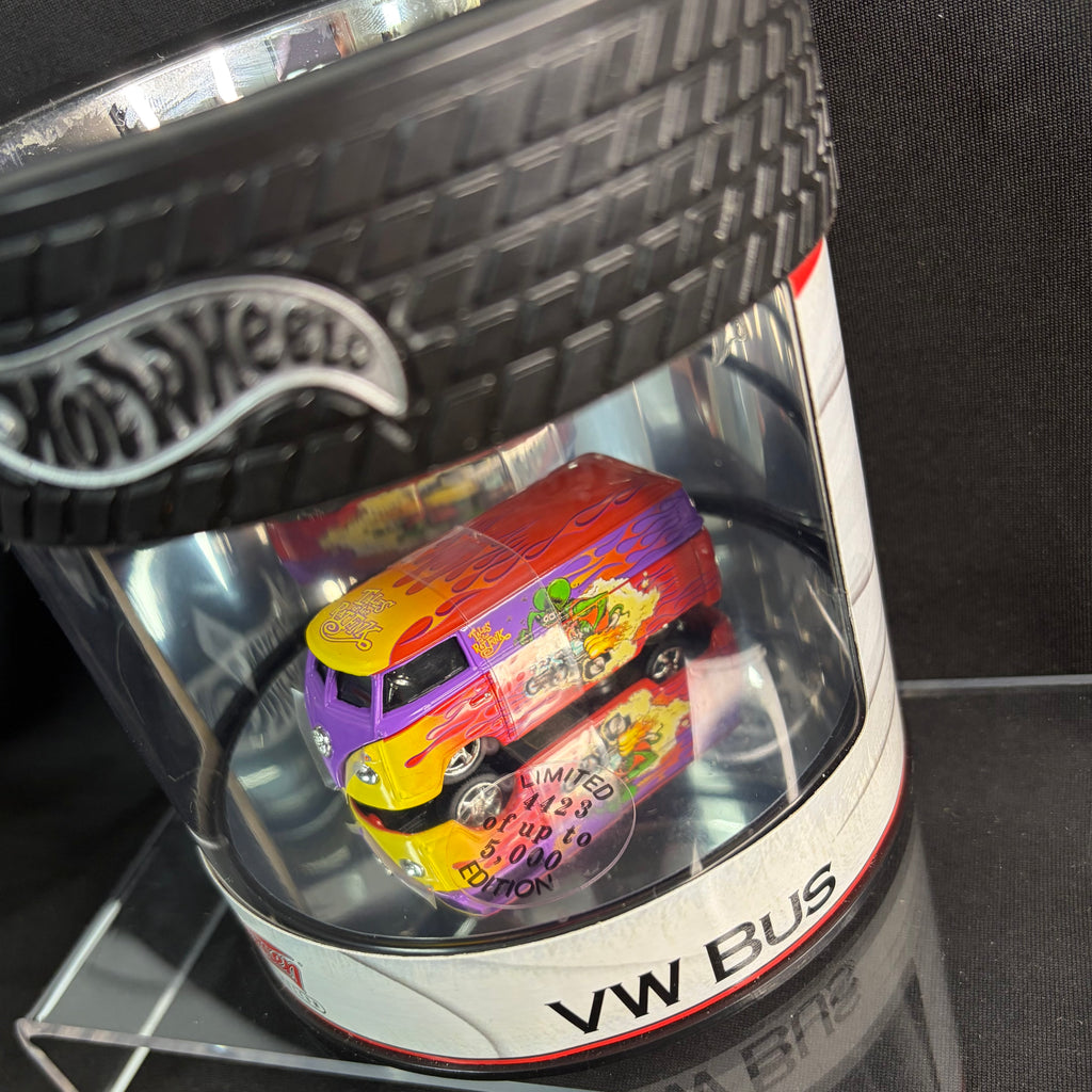 Hot Wheels Petersen Museum Ed Roth Rat Fink VW Bus Oil Can