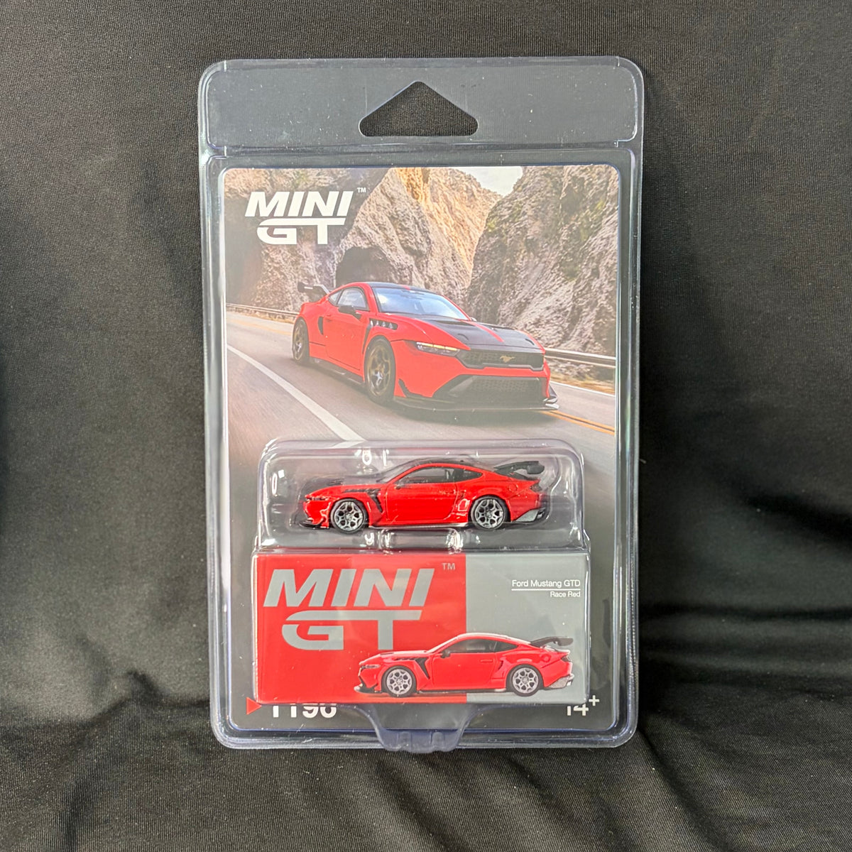 Mini GT #1196 Ford Mustang GTD Race Red
