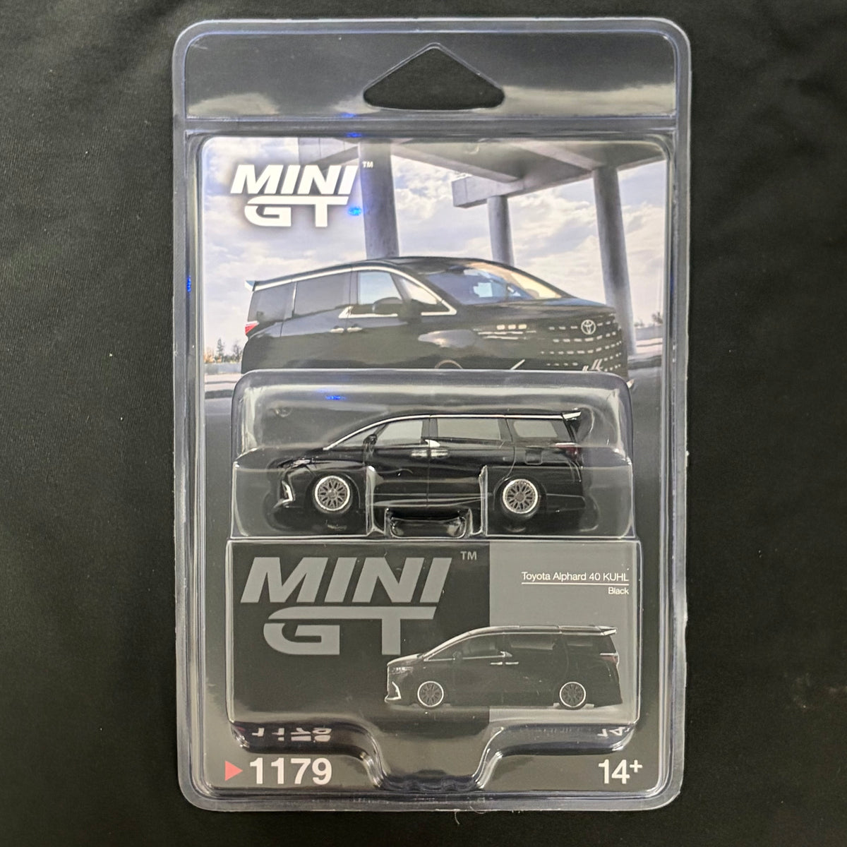 Mini GT #1179 Toyota Alphard 40 KUHL Black