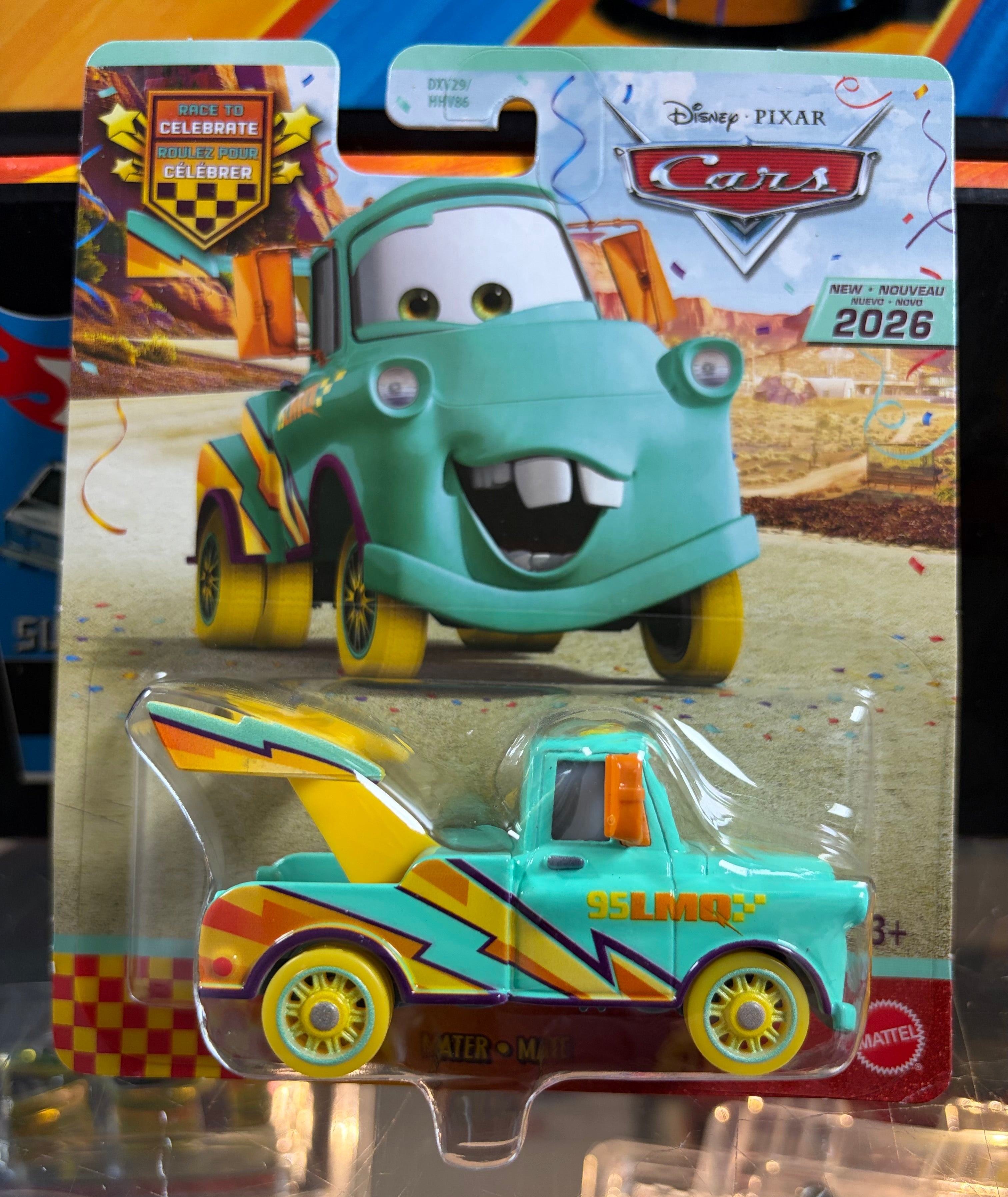 Disney Pixar Cars 2026 "Race to Celebrate" – Mater