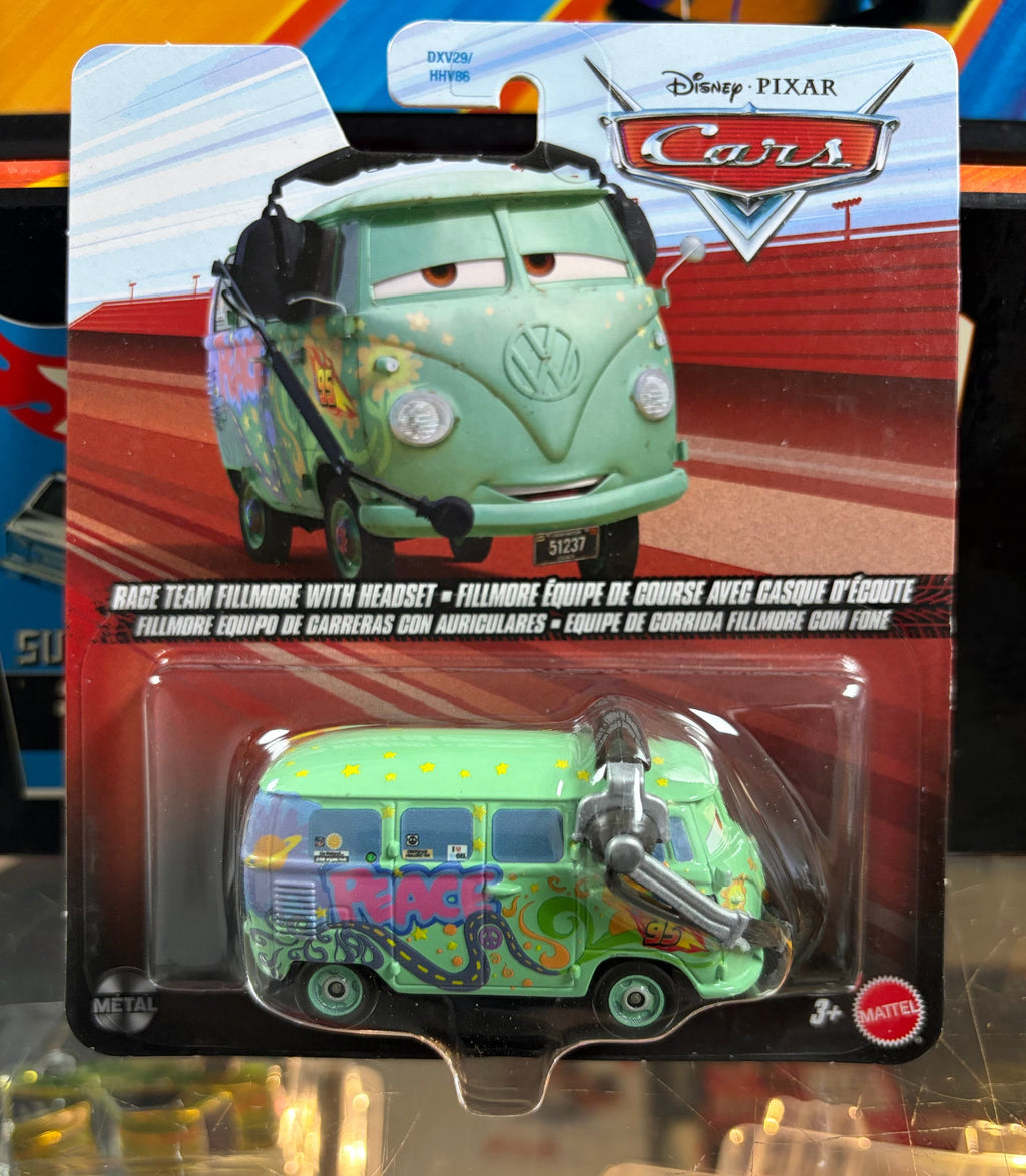 Disney Pixar Cars – Race Team Fillmore with Headset