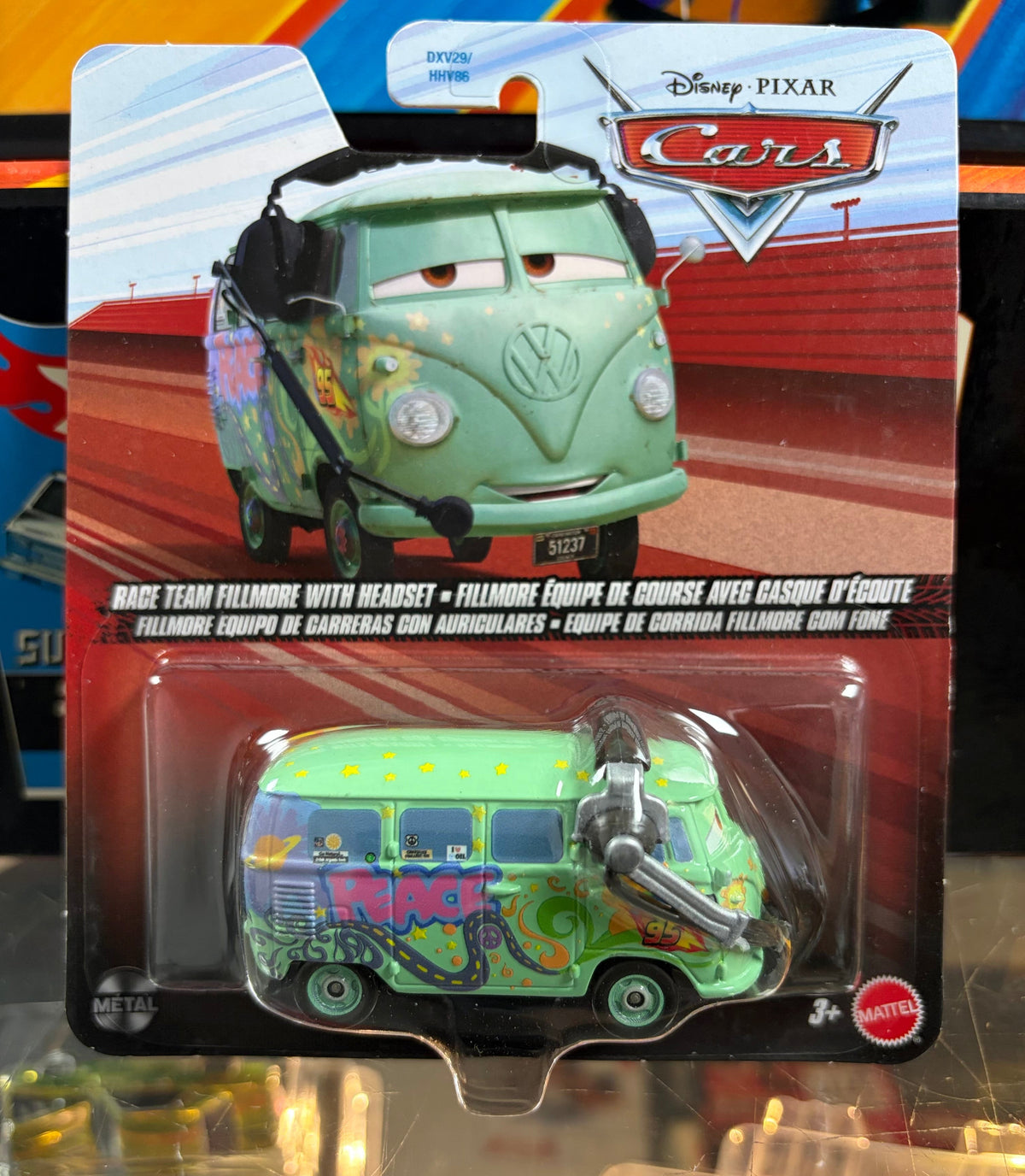 Disney Pixar Cars – Race Team Fillmore with Headset