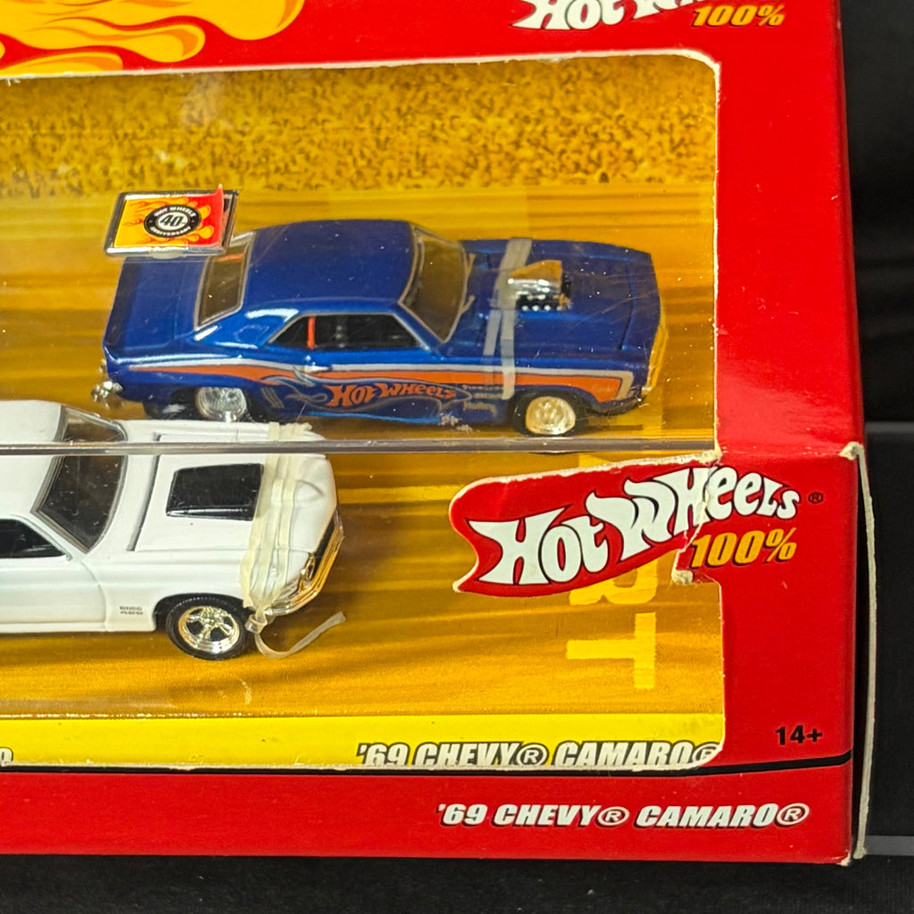Hot Wheels 40th Anniversary '70 Mustang Boss 429 & '69 Camaro