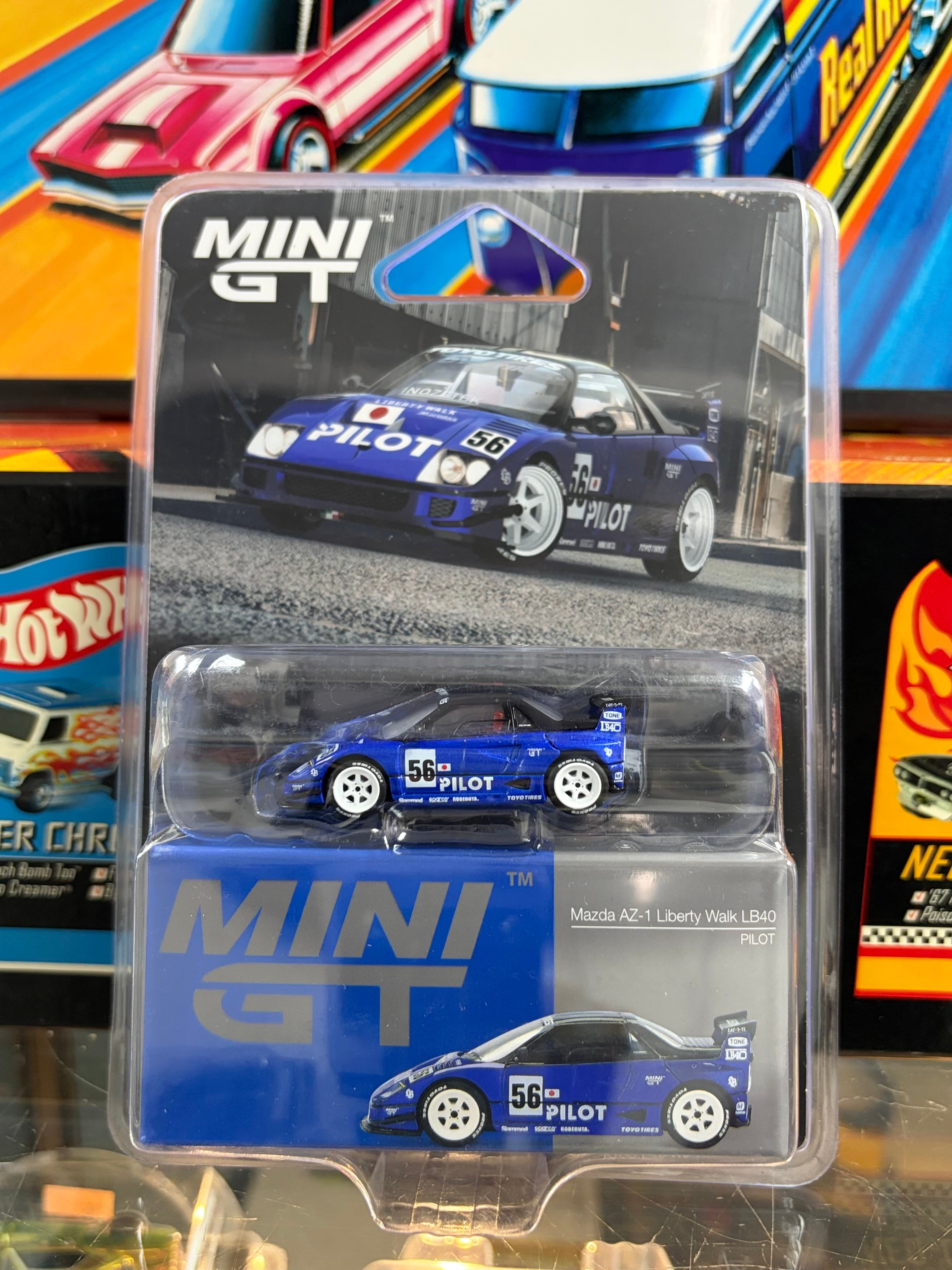 Mini GT #1047 Mazda AZ-1 Liberty Walk LB40 - PILOT