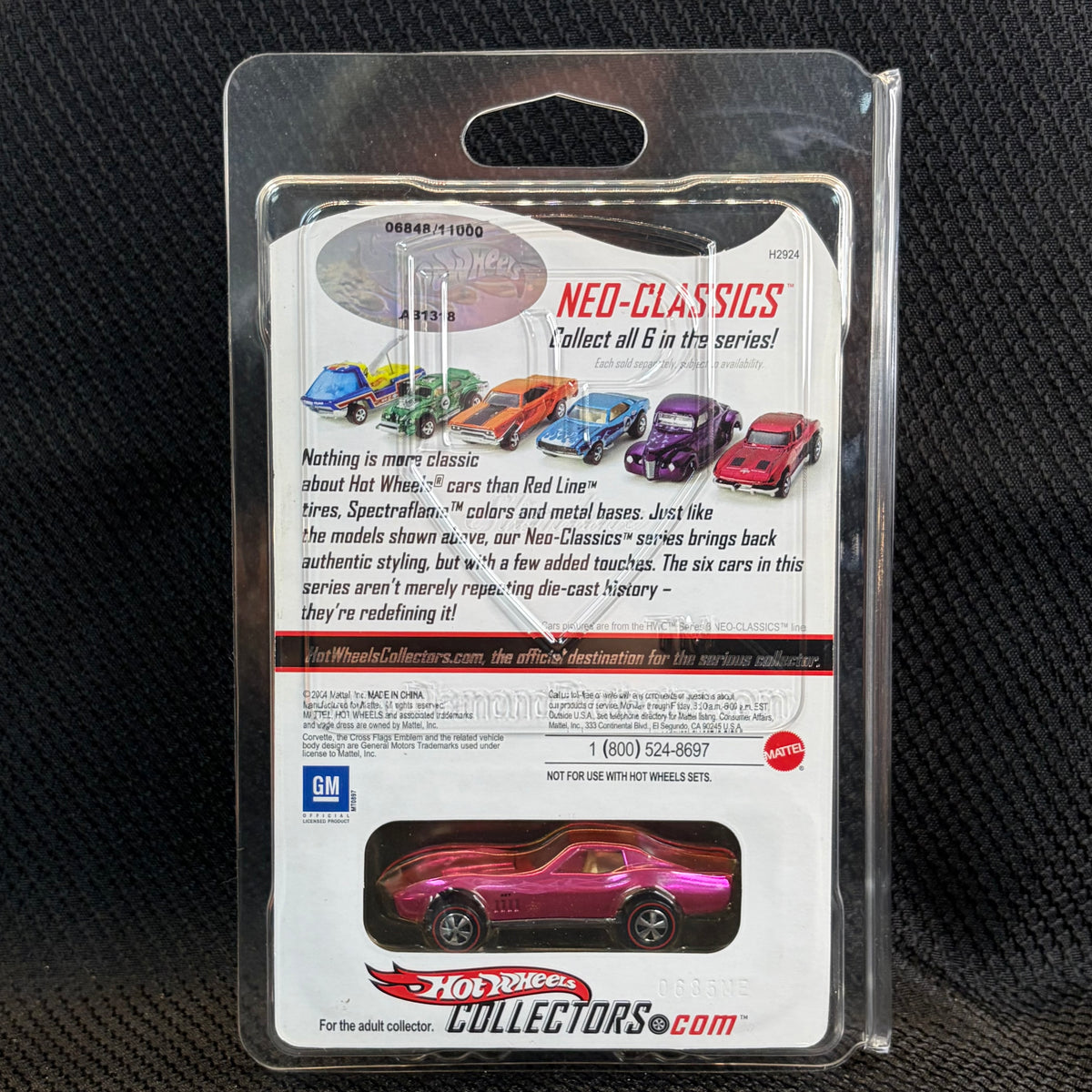 Hot Wheels RLC Neo Classics Custom Corvette Pink
