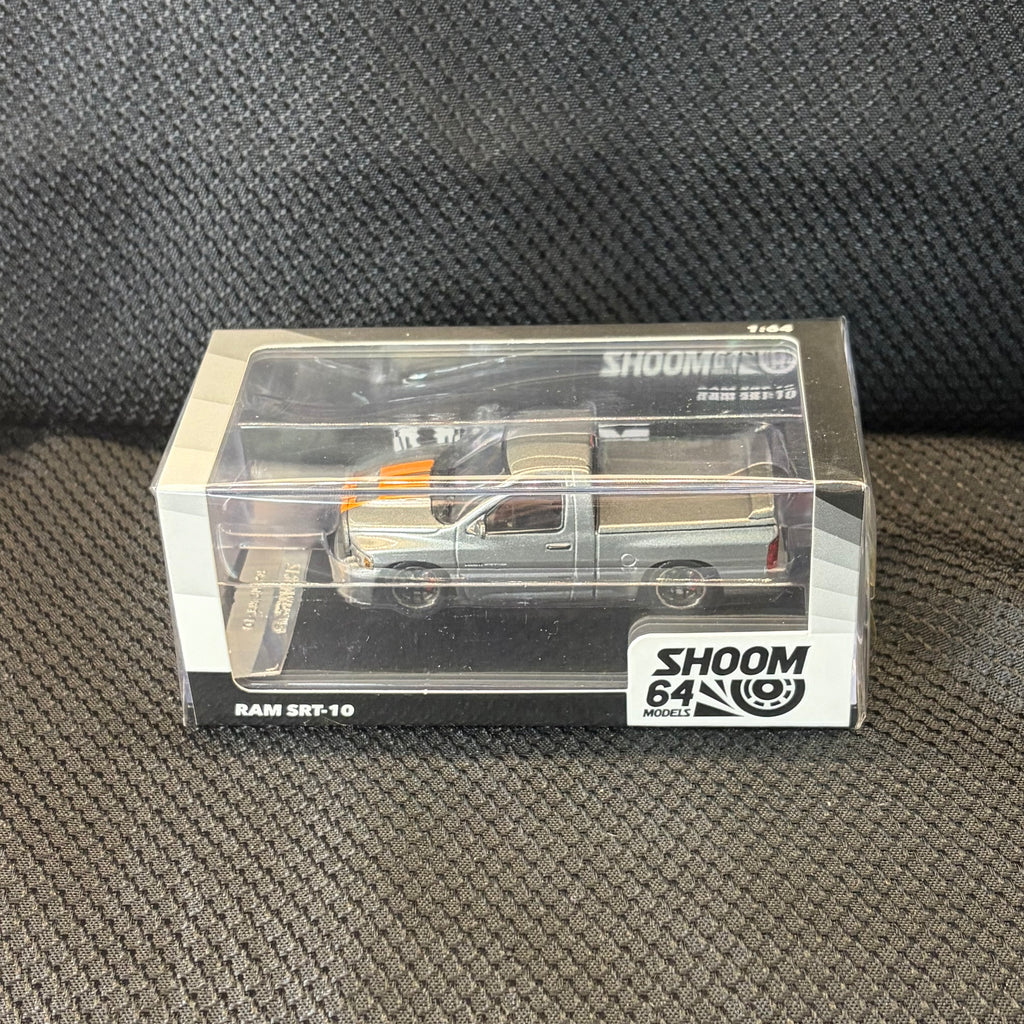 SHOOM 64 MODELS Silver Dodge RAM SRT-10 Pickup Truck