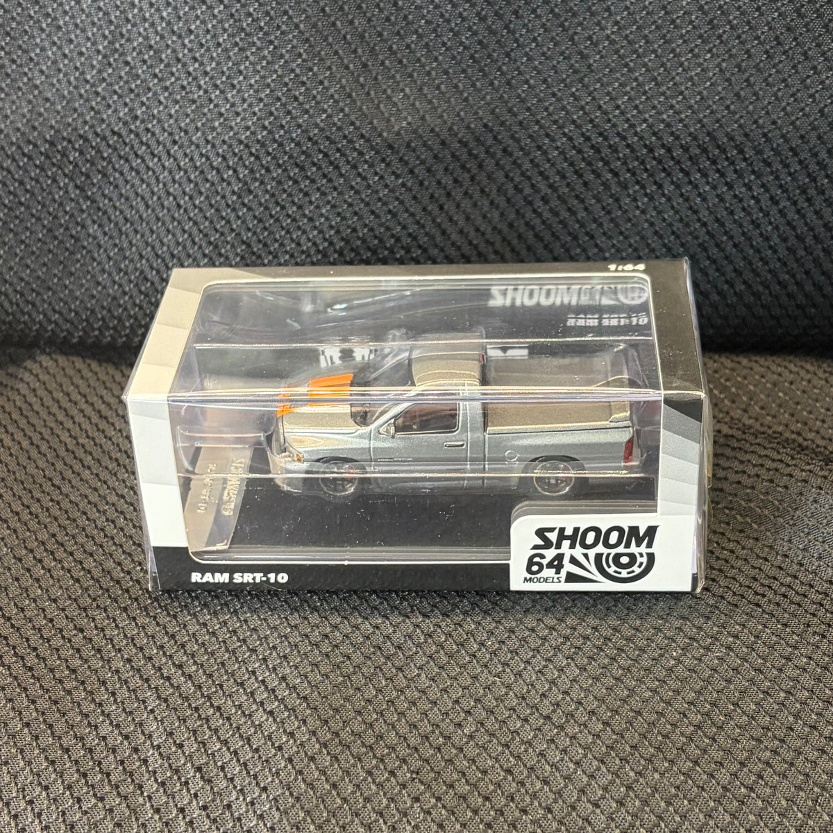 SHOOM 64 MODELS Silver Dodge RAM SRT-10 Pickup Truck