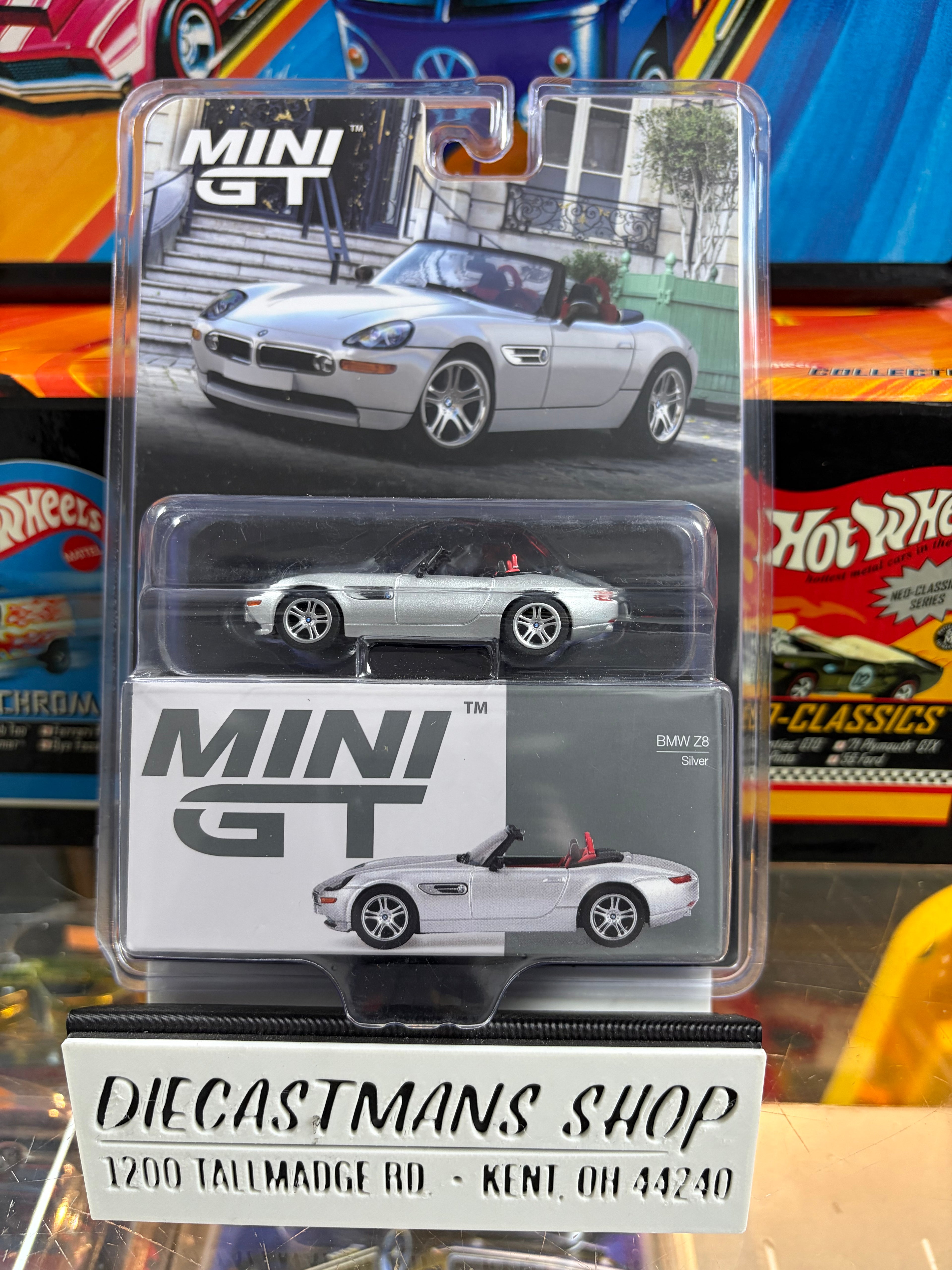 Mini GT #998 BMW Z8 Silver