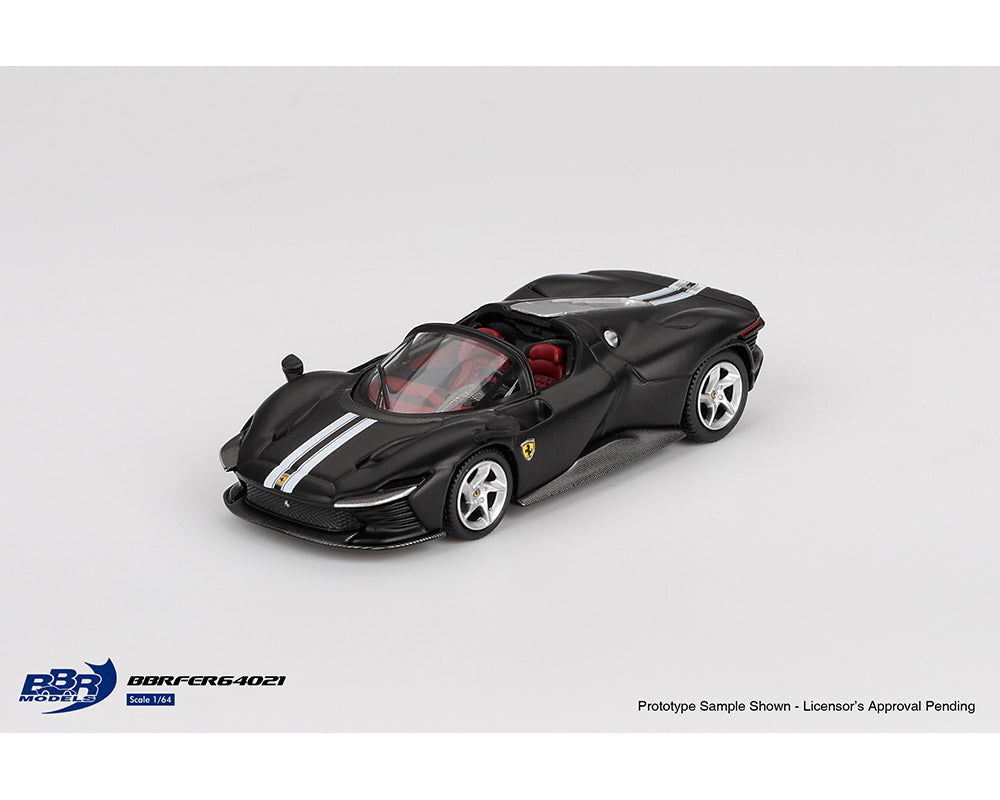 BBR Models 1:64 Ferrari Daytona SP3 – Matt Black – Limited Edition