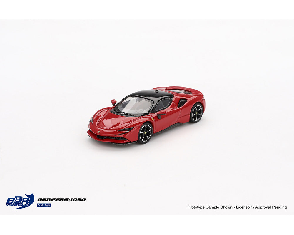 BBR Models 1:64 Ferrari SF90 - Rosso Corsa - Limited Edition