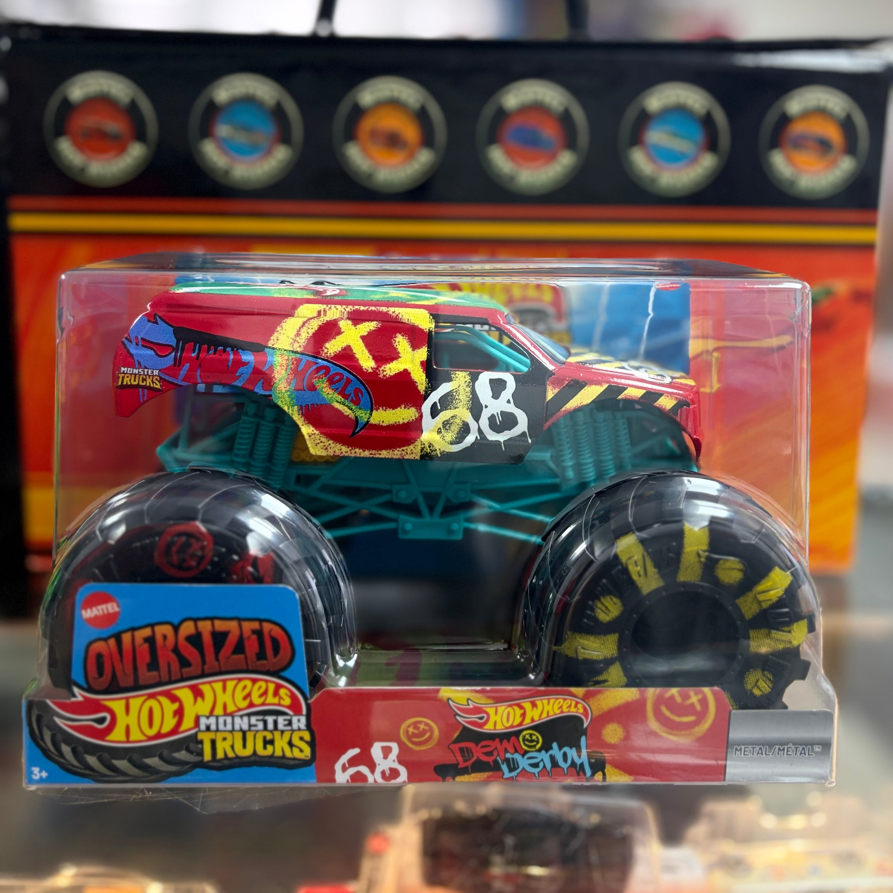 Hot Wheels Oversized Monster Trucks  – Demo Derby