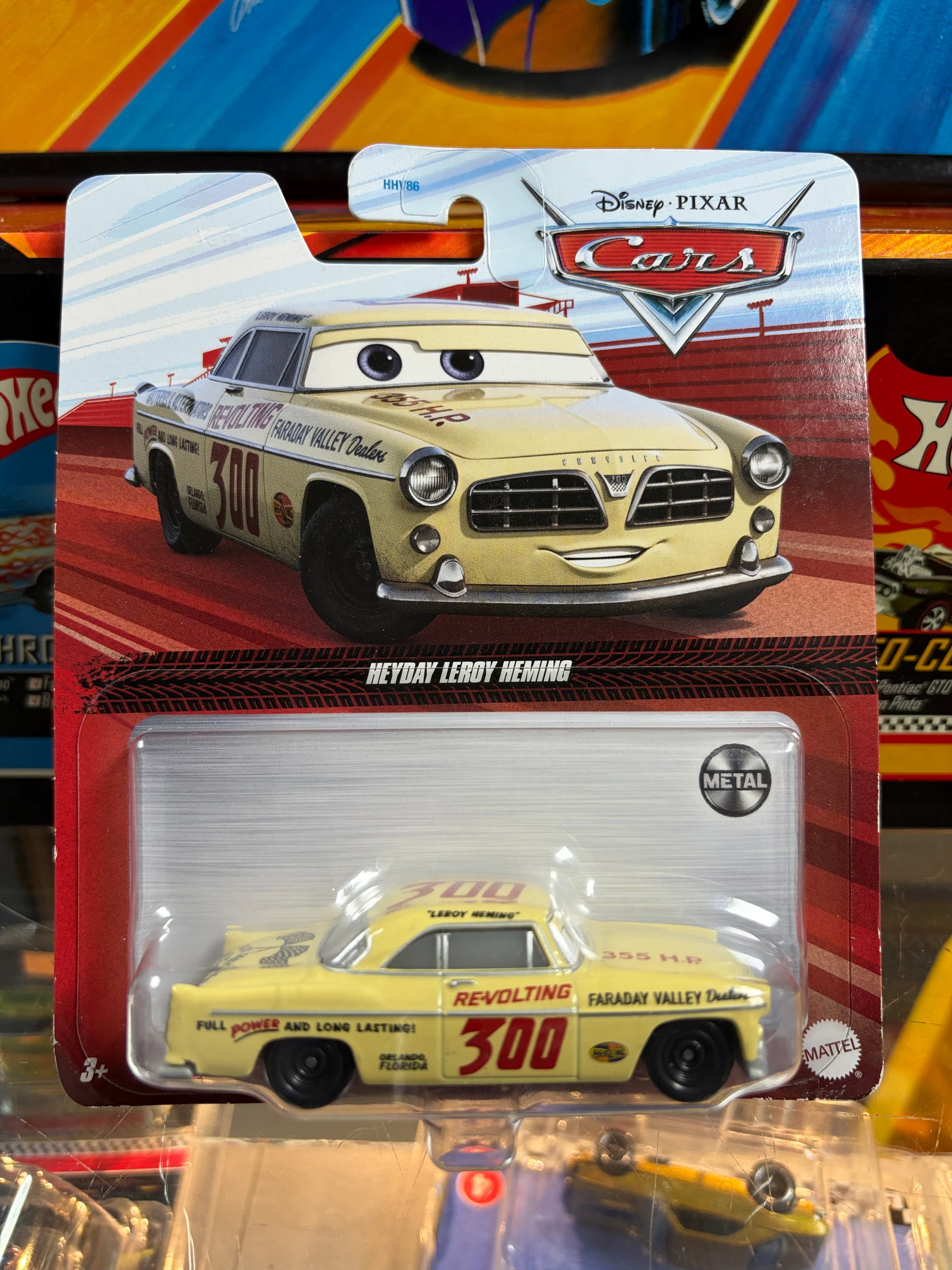 Disney Pixar Cars Character HEYDAY LEROY HEMING #300