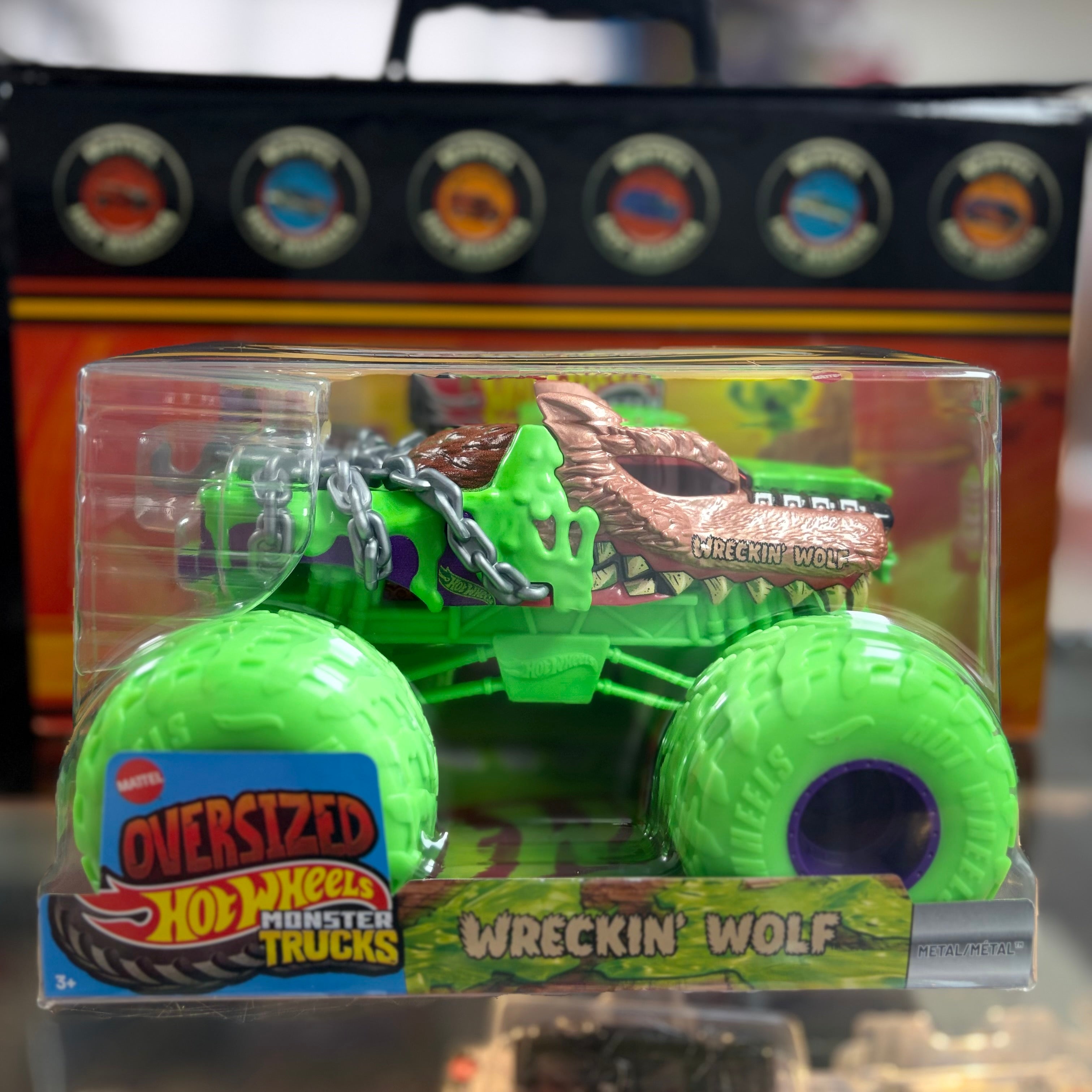 Hot Wheels Oversized Monster Trucks  – Wreckin' Wolf