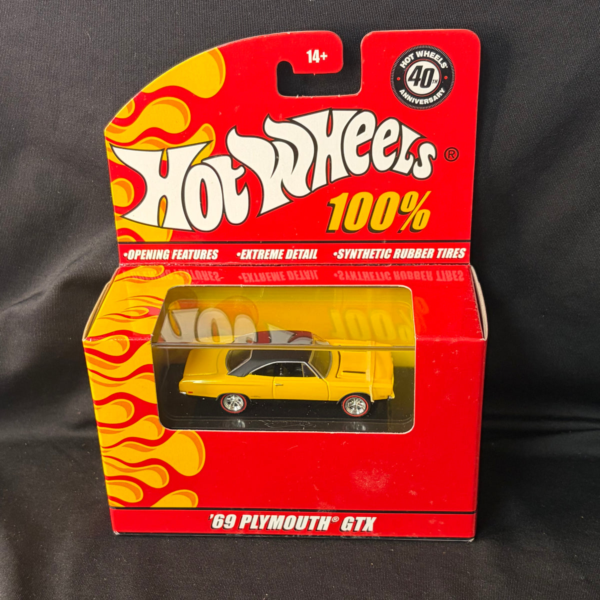 Hot Wheels 100% Red Box 1969 Plymouth GTX