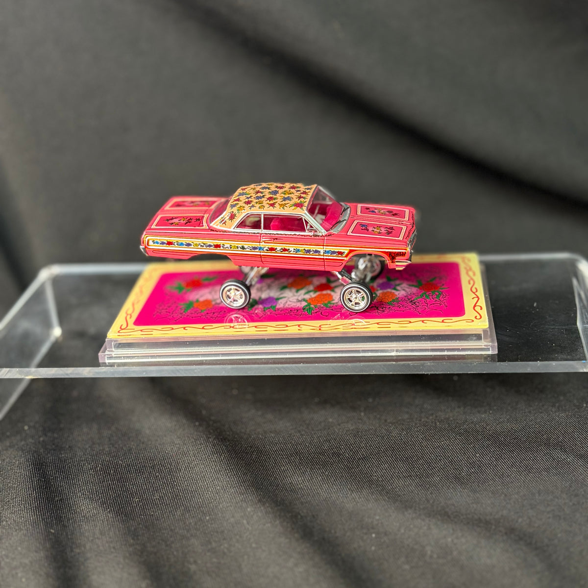 97M 1964 Chevrolet Impala Gypsy Rose Lowrider Diecast Model Car