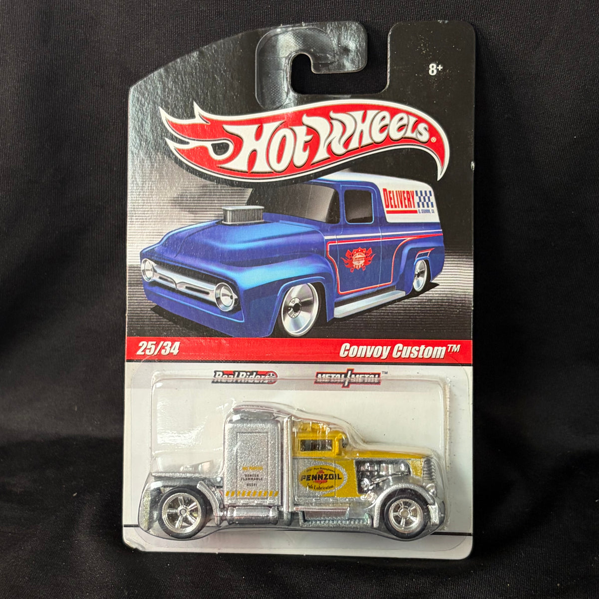 Hot Wheels Real Riders Convoy Custom Pennzoil