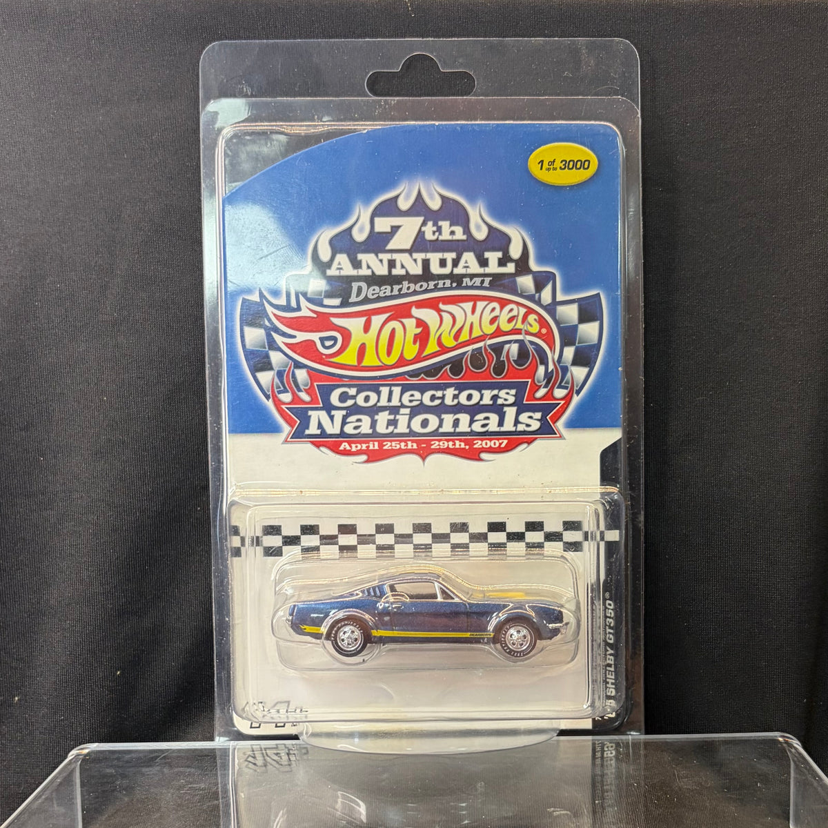 Hot Wheels Collectors Nationals '65 Shelby GT350 Blue/Yellow