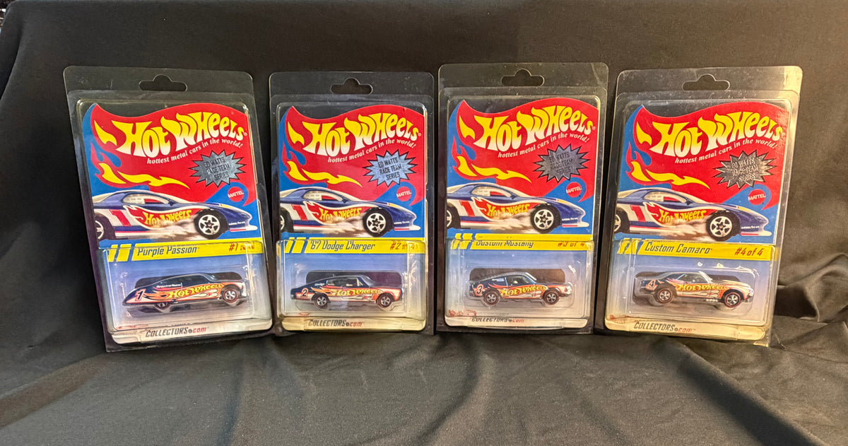 Hot Wheels Ed Watts Race Team Series – Set of 4 (#2374/2500)