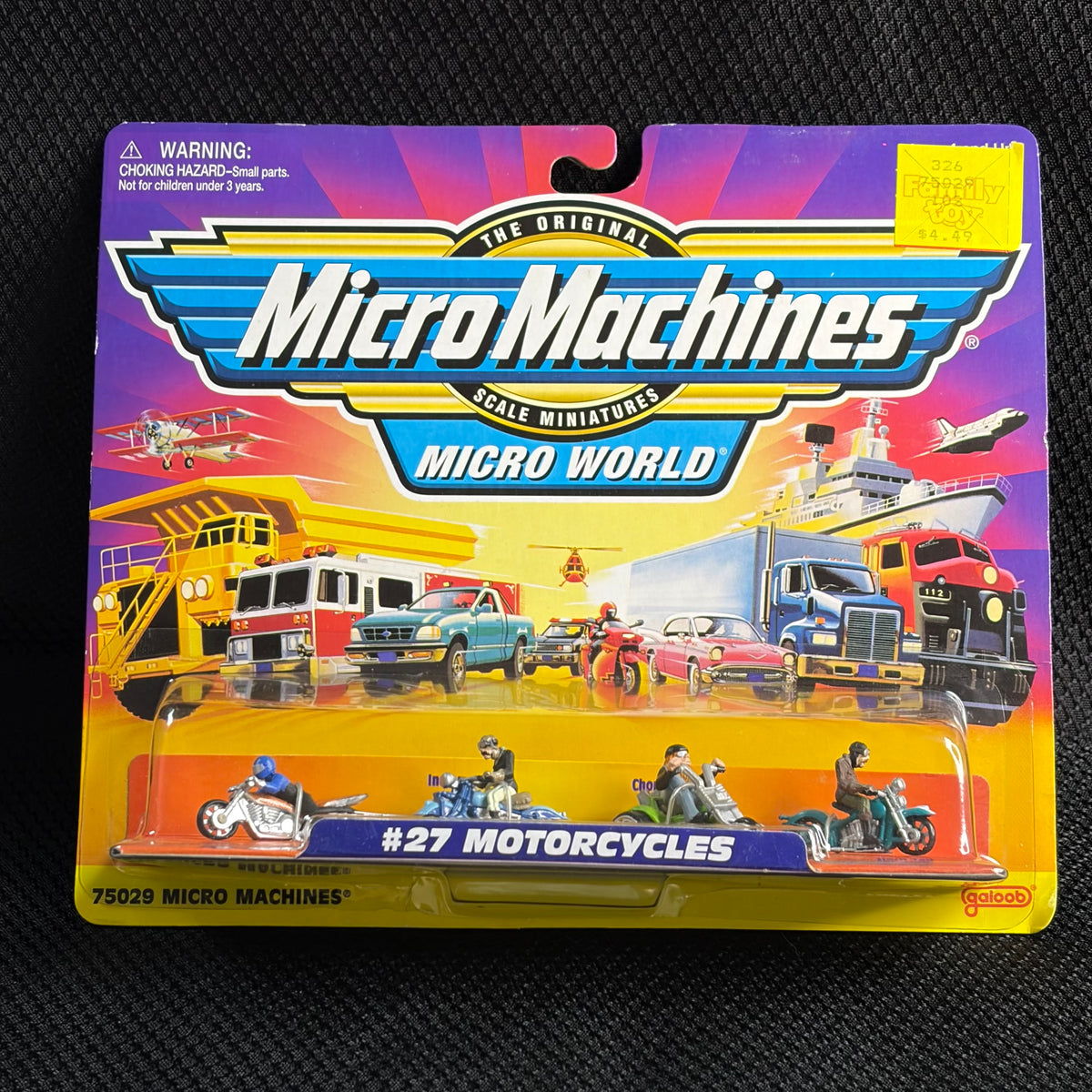 1998 Galoob Micro Machines #27 Motorcycles
