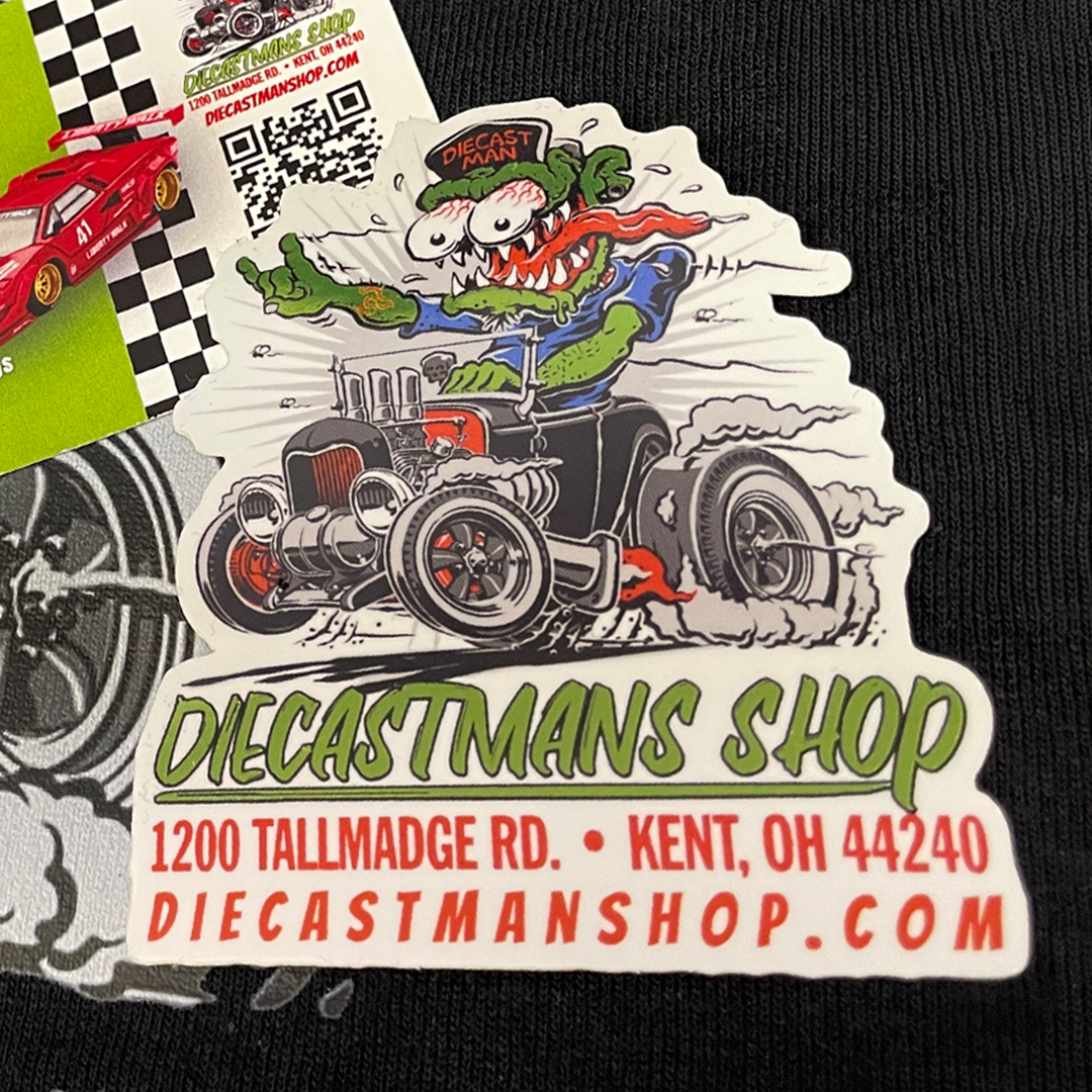 Diecastman Stickers