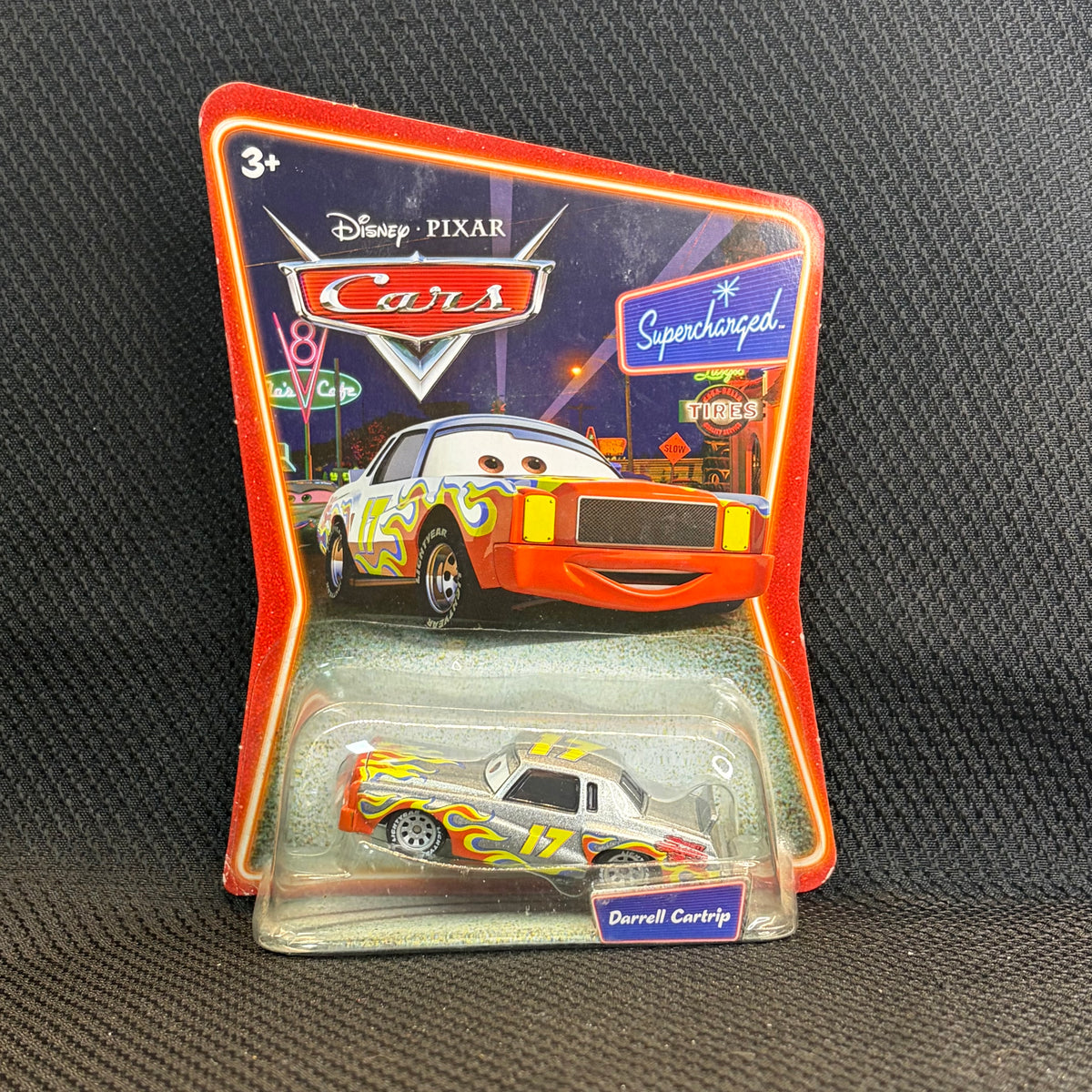 Disney Pixar Cars Supercharged Darrell Cartrip #17