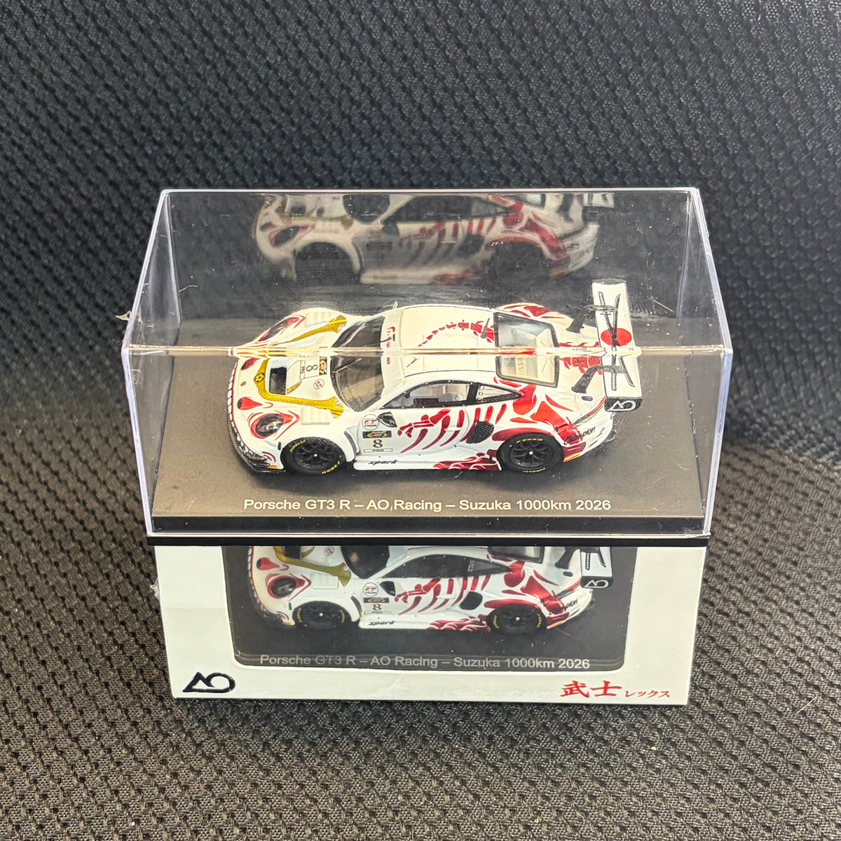 Spark AO Racing Porsche GT3 1:64 Suzuka Exclusive 2026 Japan