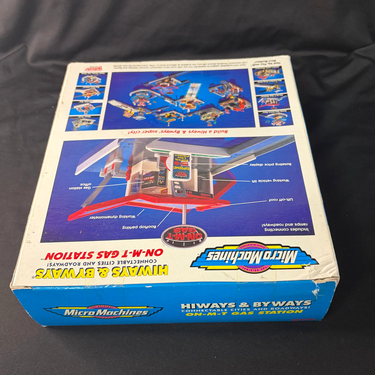 1998 Micro Machines Hiways and Byways On-M-T Gas Station