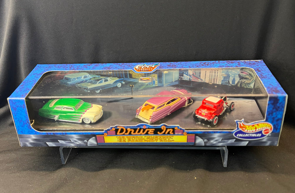 1999 Hot Wheels Cool Classics Series 4 Drive In 3-Car Set