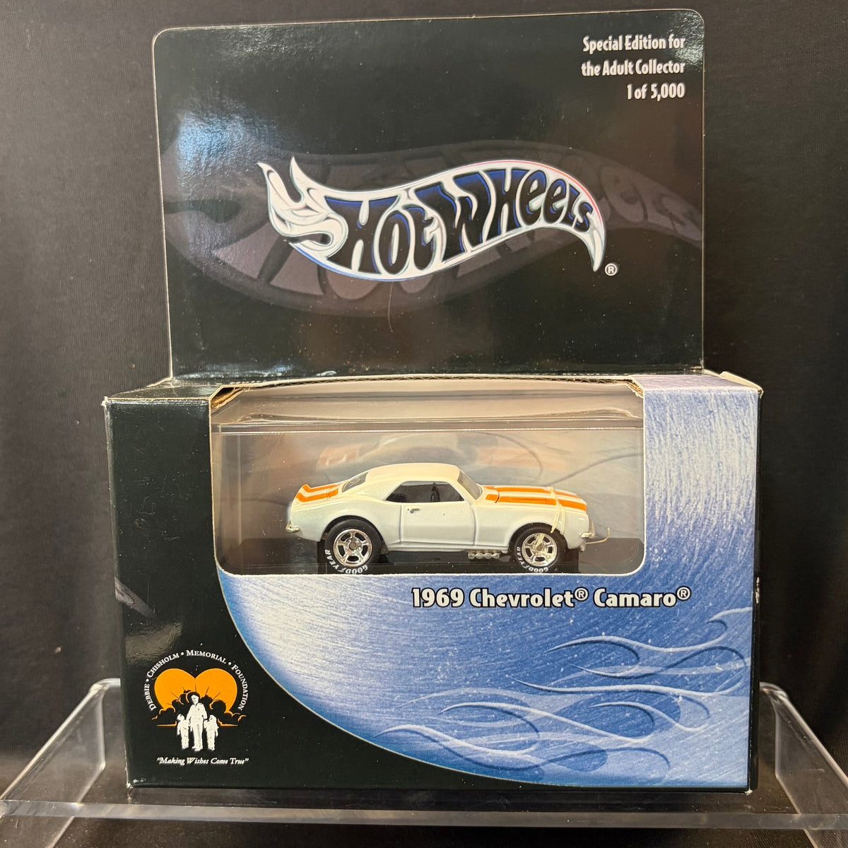 Hot Wheels 100% 1969 Chevrolet Camaro White/Orange