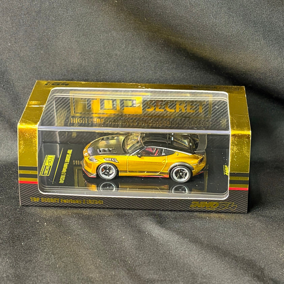 INNO64 1:64 Top Secret Nissan Fairlady Z (RZ34) Gold