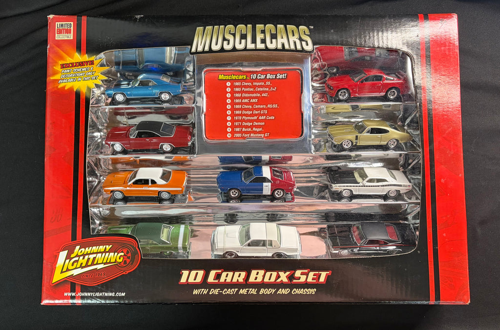 Johnny Lightning Muscle Cars Limited Edition 10-Car Box Set