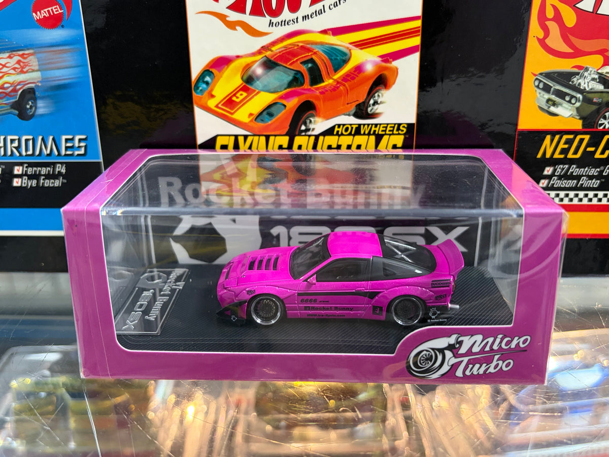 Micro Turbo 1:64 Nissan 180SX Rocket Bunny