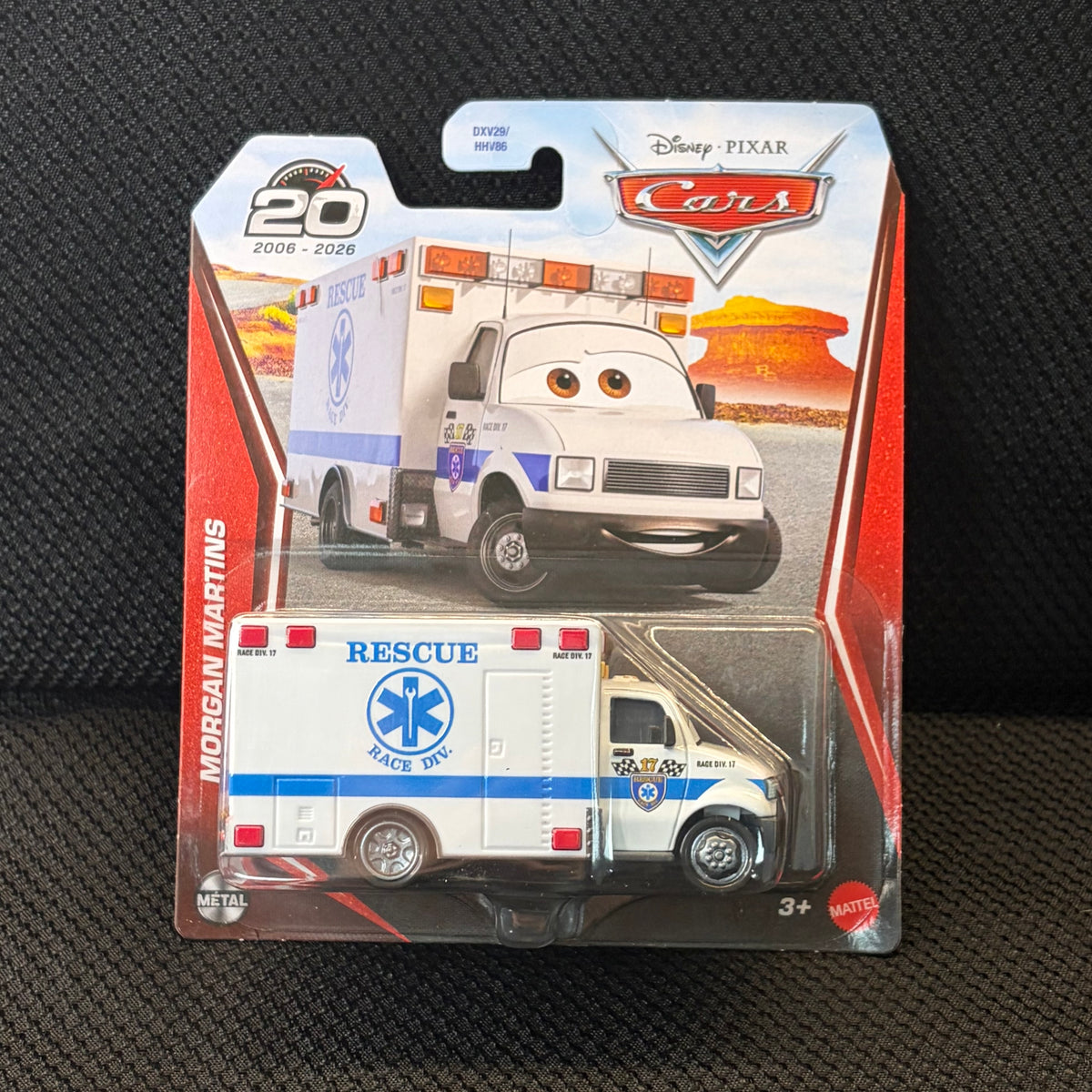 Disney Pixar Cars 20th Anniversary – Morgan Martins Rescue Ambulance