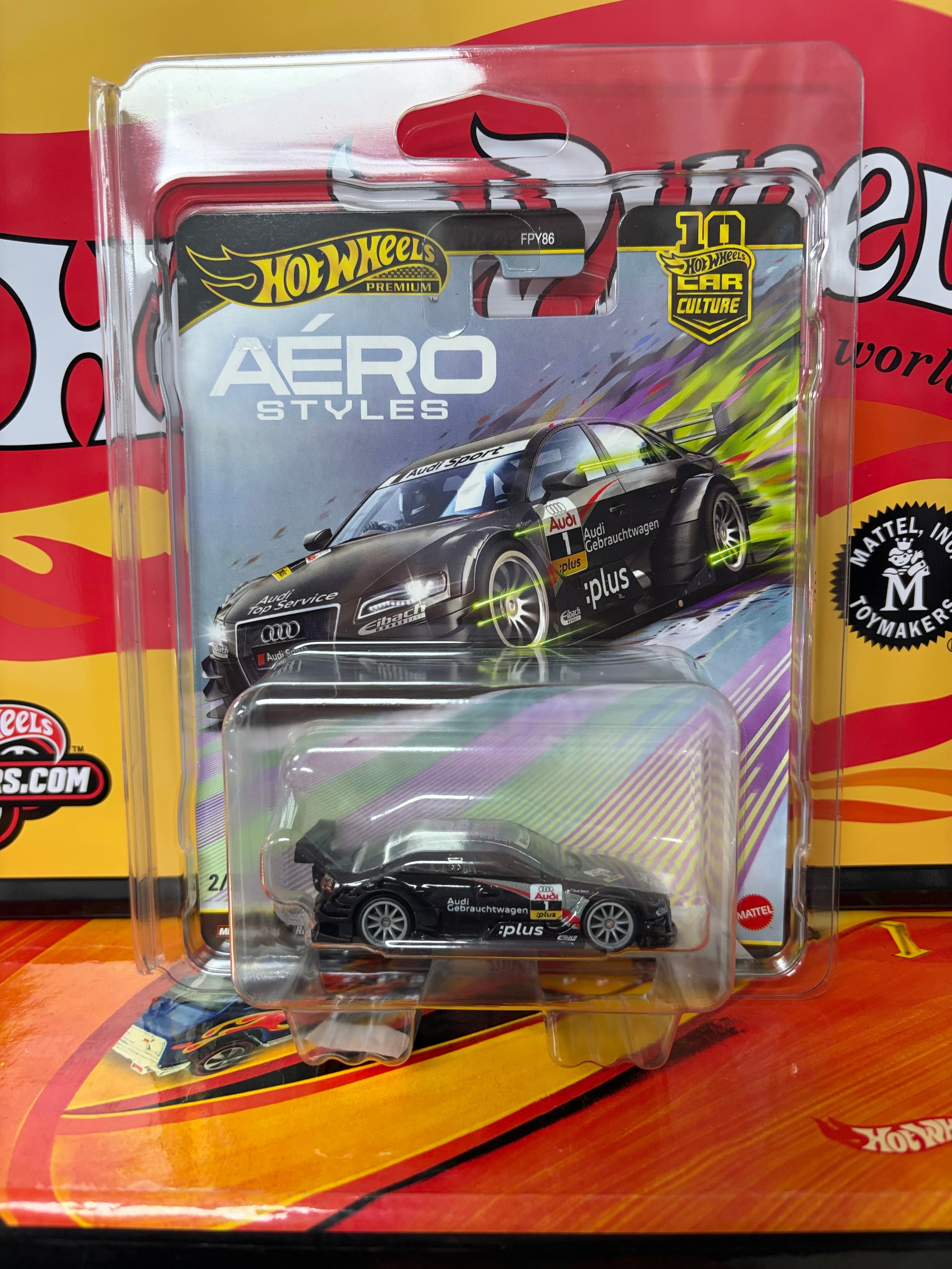 Hot Wheels Premium Car Culture Aero Styles 2008 Audi A4 Touring Car