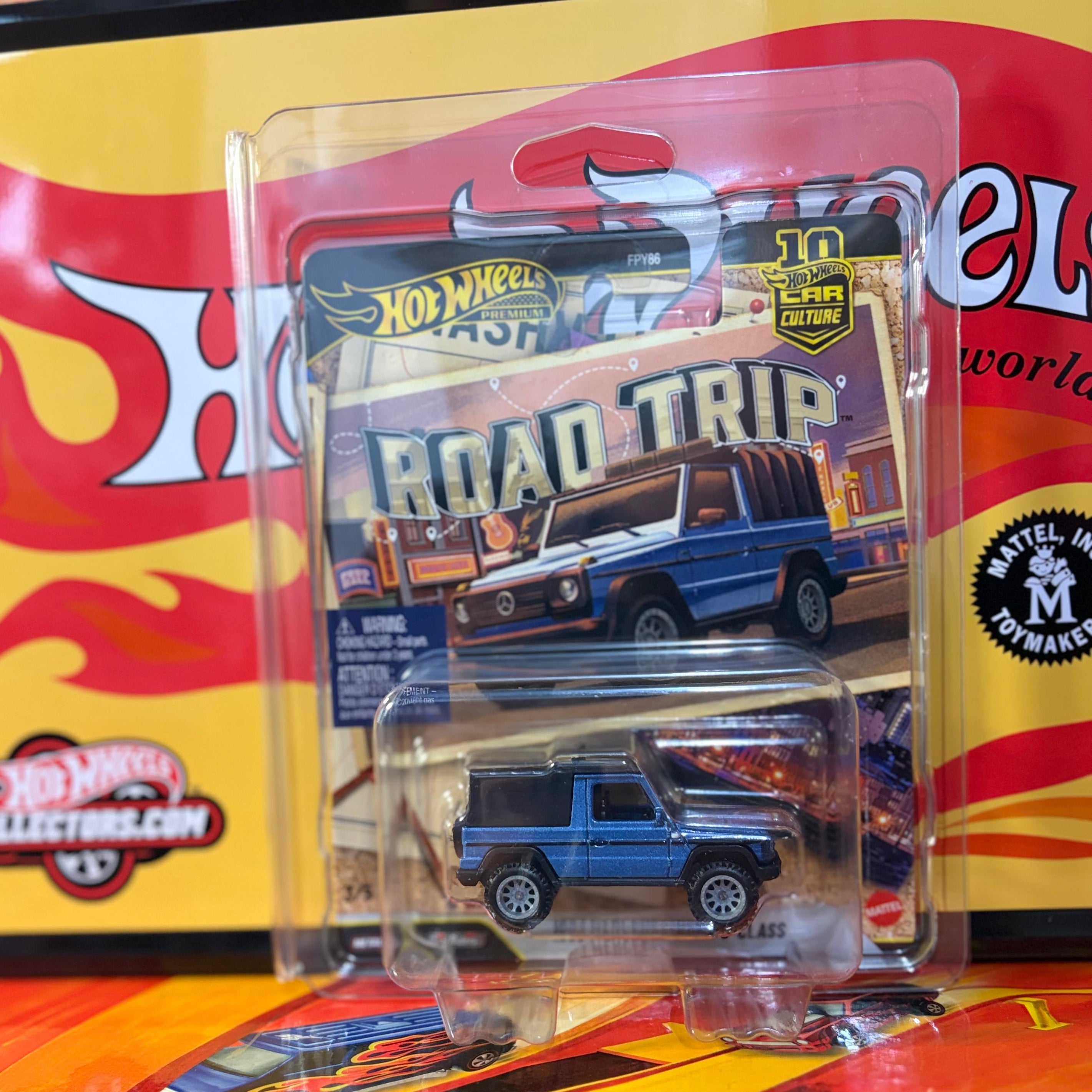 Hot Wheels Premium Car Culture Road Trip 1993 Mercedes-Benz G-Class
