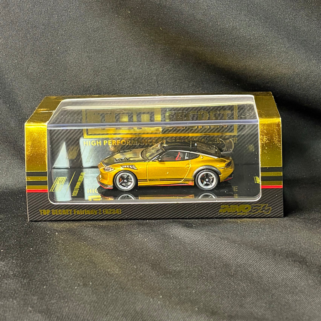 INNO64 1:64 Top Secret Nissan Fairlady Z (RZ34) Gold