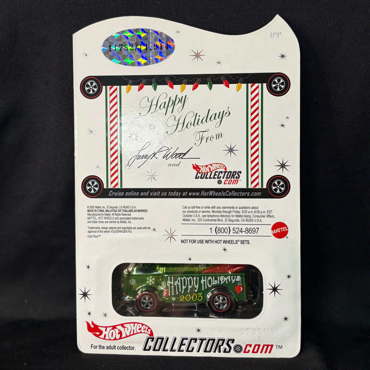 2003 Hot Wheels RLC Exclusive Holiday Car Beach Bomb Too #11782/11914