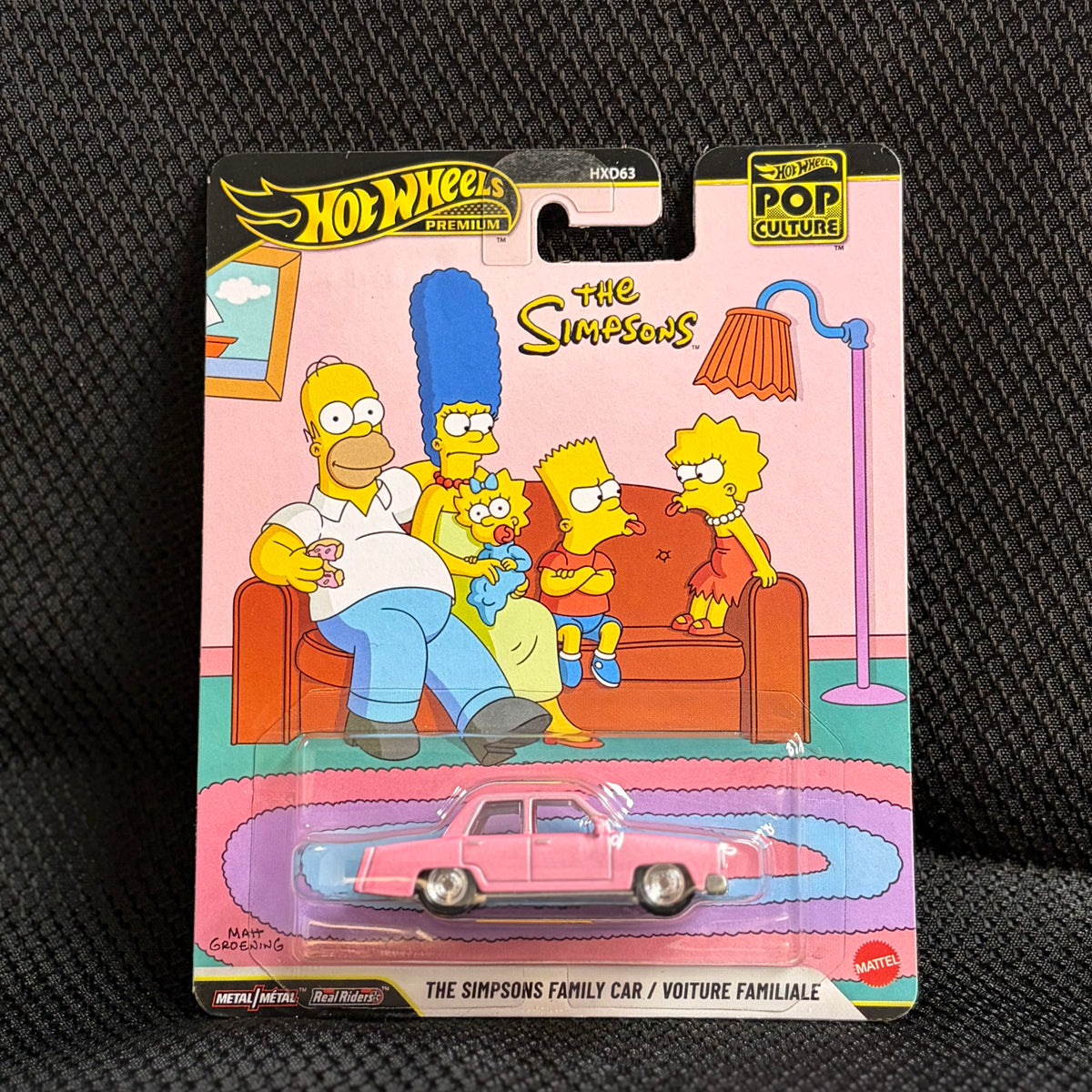 Hot Wheels Premium Pop Culture The Simpsons Family Car